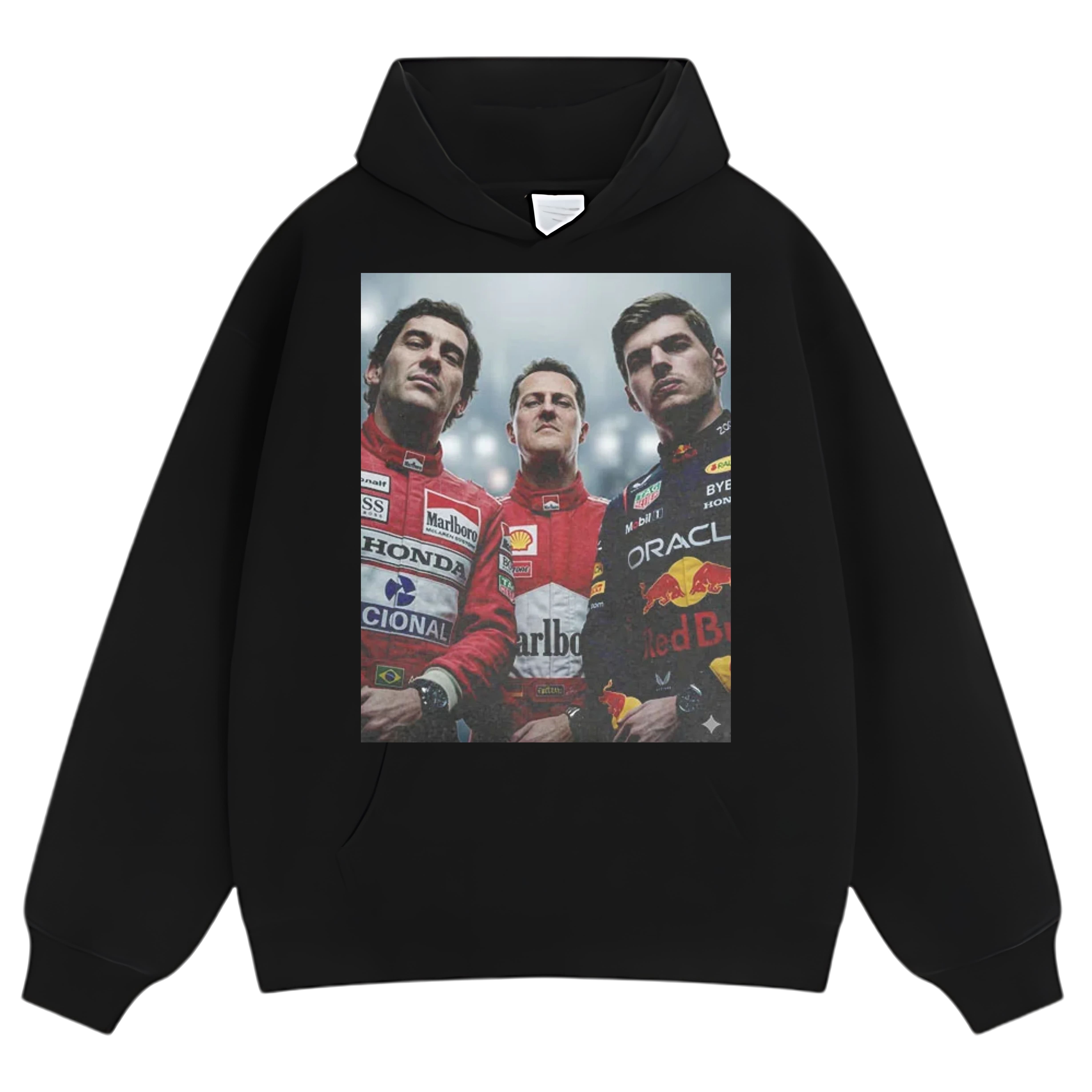 F1 THREE KINGS TOGETHER SENNA V3 TANK TOP & TEE & LONG SLEEVE & LAYERED LS & HOODIE