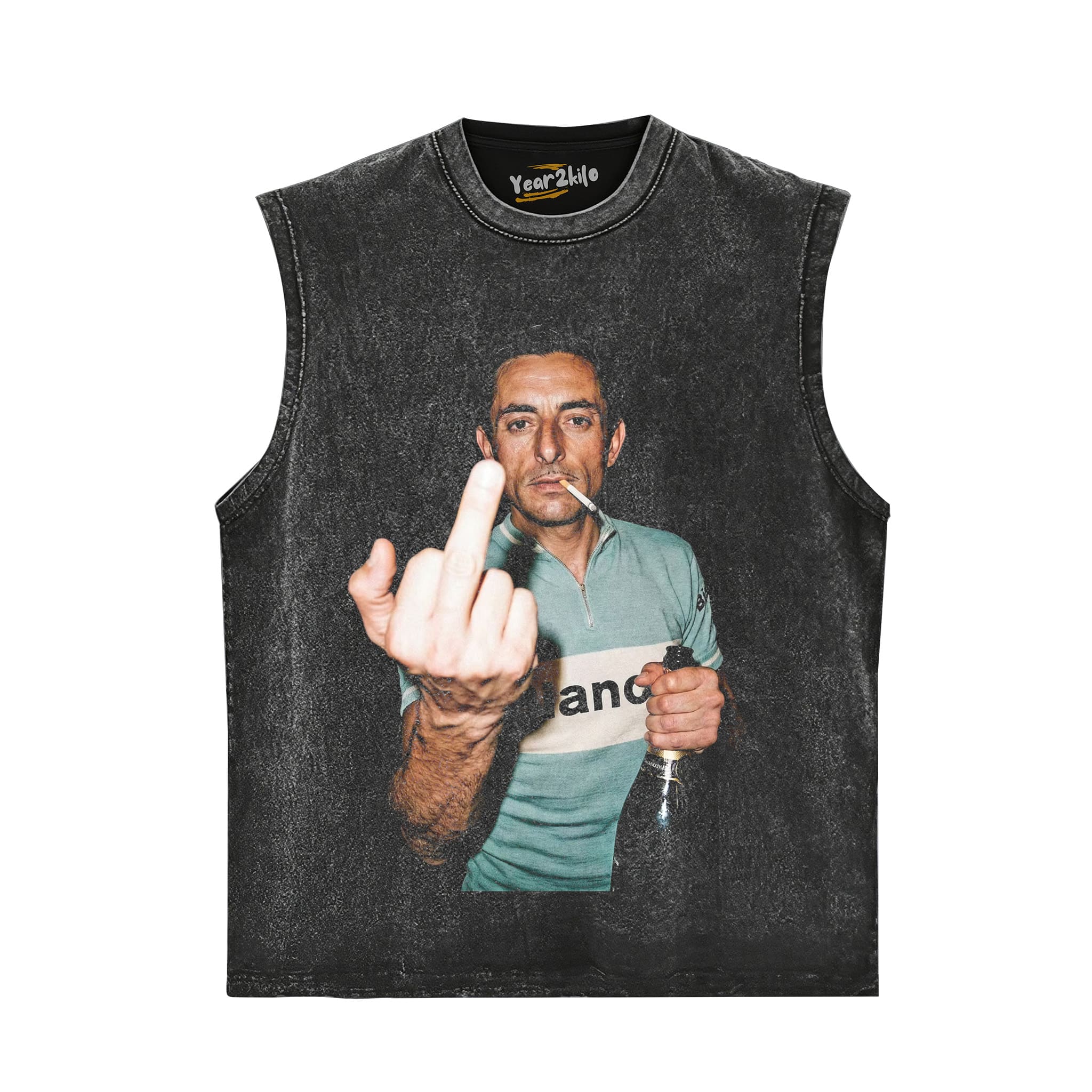 FAUSTO COPPI LEGEND TOUR DE FRANCE TANK TOP & TEE & LONG SLEEVE & LAYERED LS & HOODIE