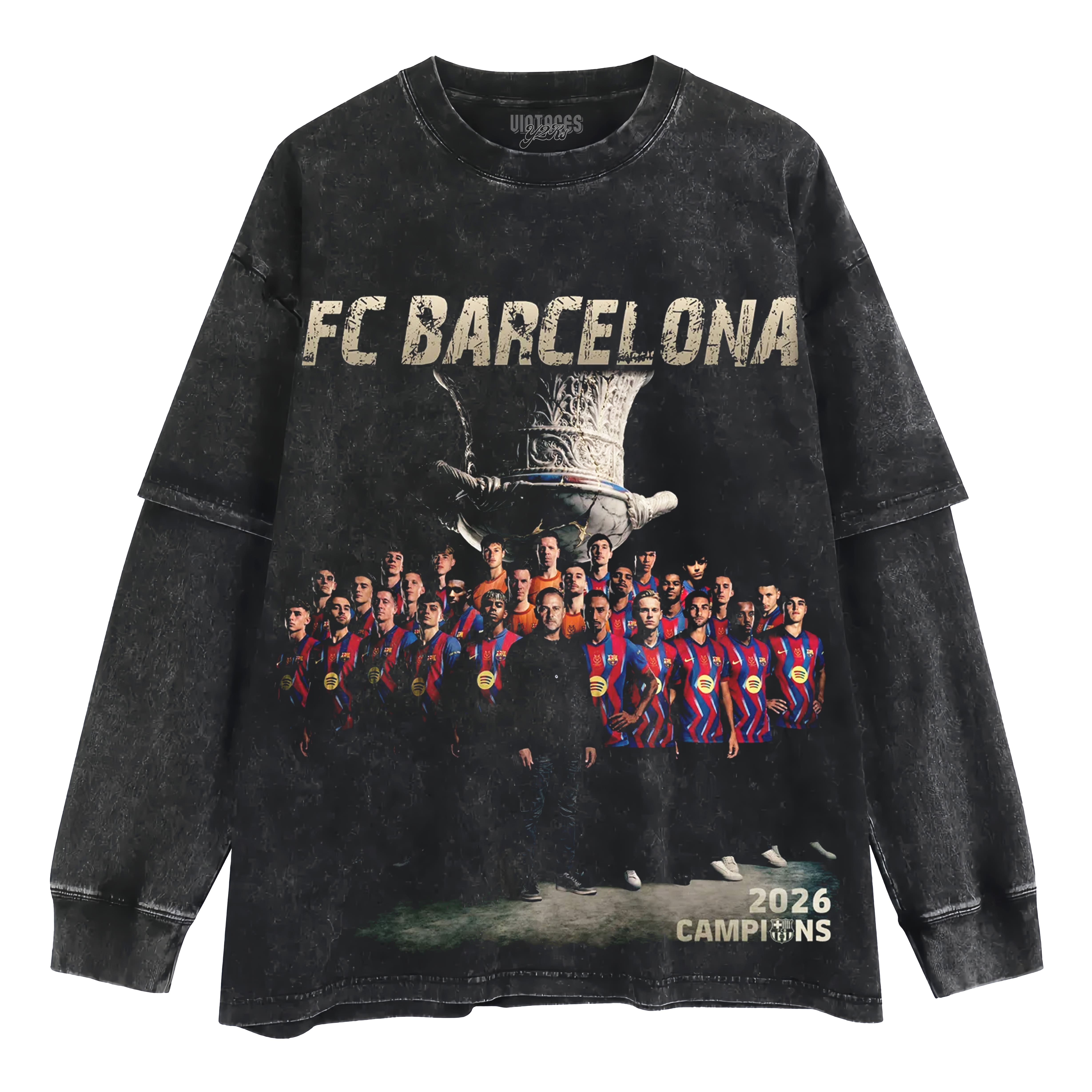 FC BARCELONA SUPER CUP 2026 LAYERED LONG SLEEVE