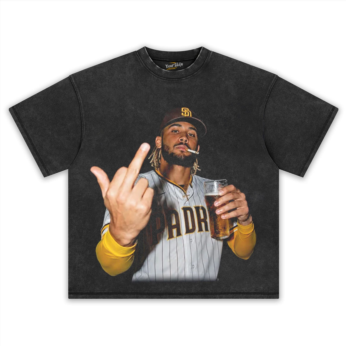 FERNANDO TATIS JR. MIDDLE FINGER TANK TOP & TEE & LONG SLEEVE & LAYERED LS & HOODIE