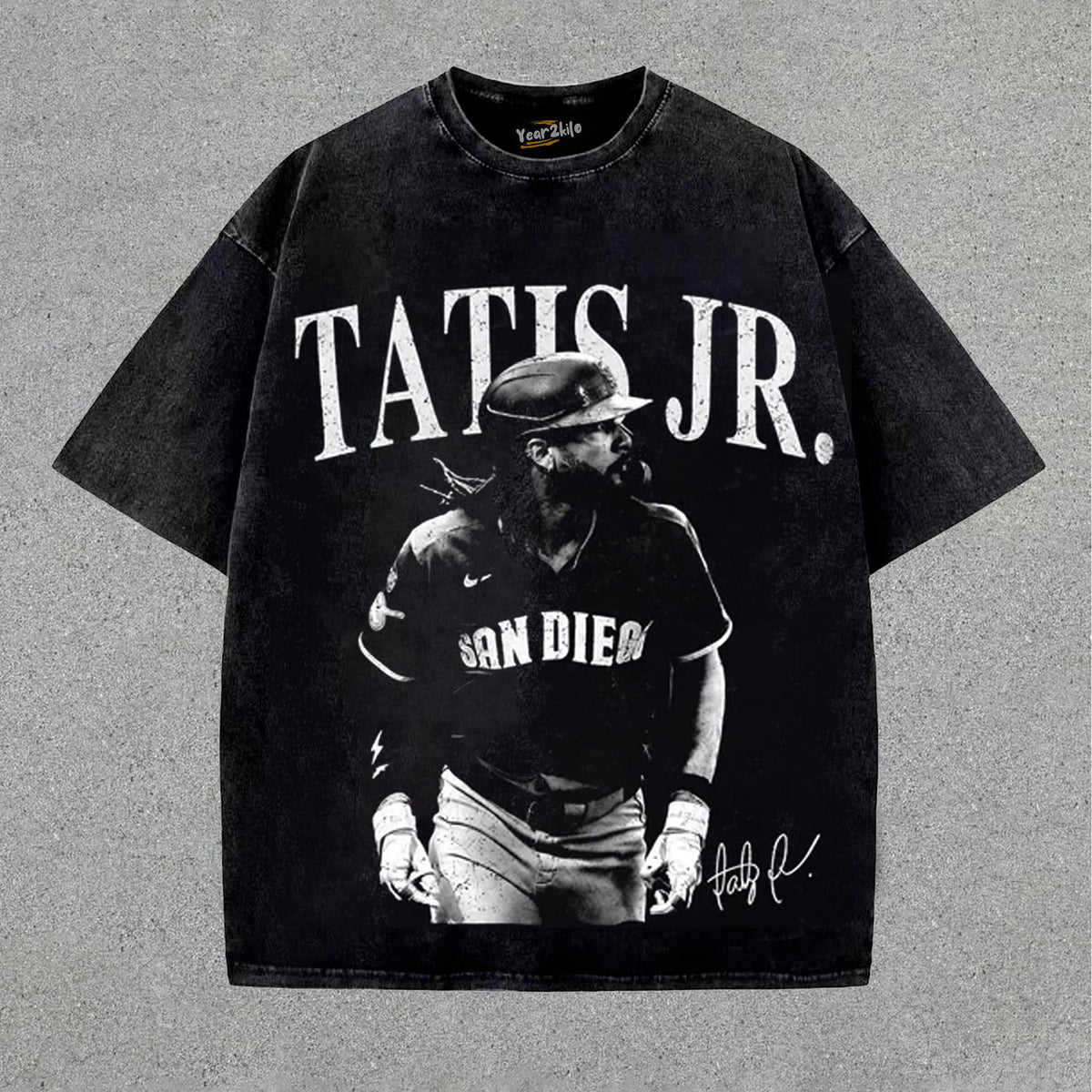 FERNANDO TATIS JR SAN DIEGO BASEBALL VINTAGE TANK TOP & TEE & LONG SLEEVE & LAYERED LS & HOODIE