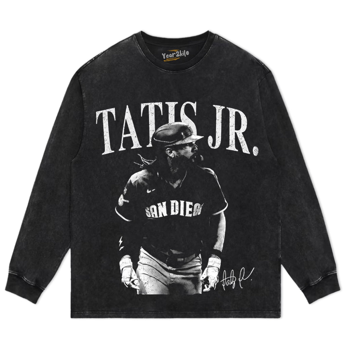 FERNANDO TATIS JR SAN DIEGO BASEBALL VINTAGE TANK TOP & TEE & LONG SLEEVE & LAYERED LS & HOODIE
