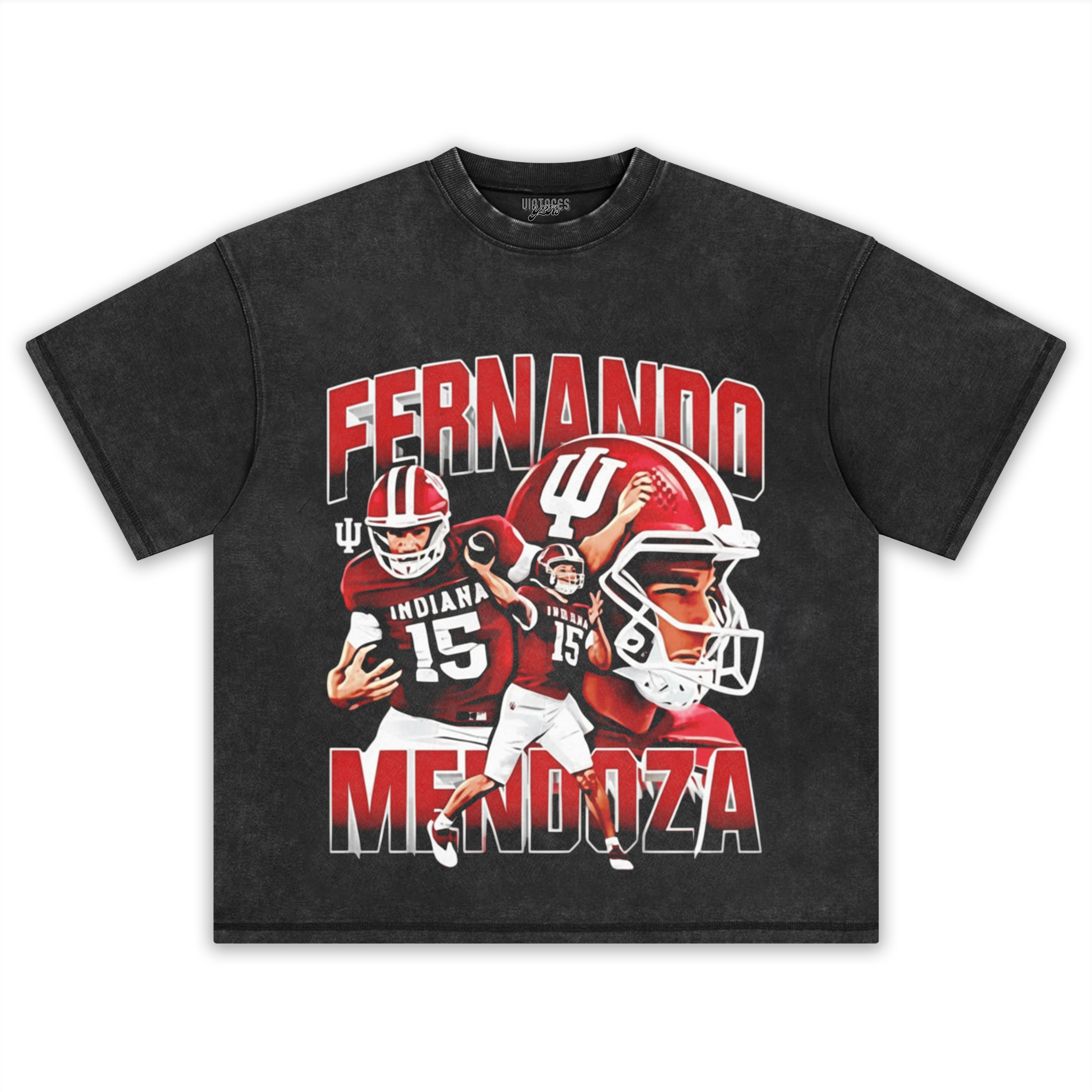 FERNANDO MENDOZA INDIANA HOOSIERS FOOTBALL TEE & LS & HOODIE