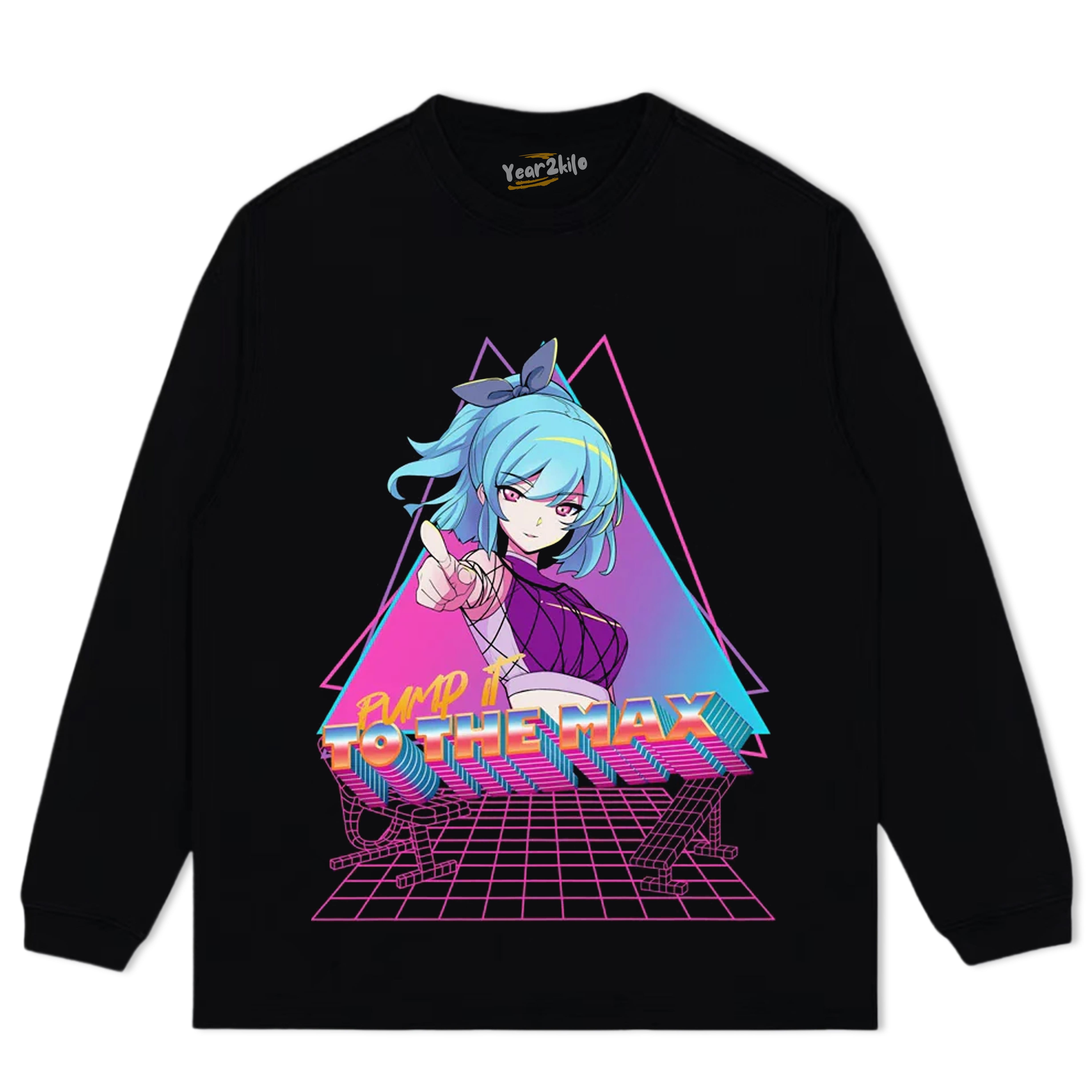 FITNESS GIRL V10 TANK TOP & TEE & LONG SLEEVE & LAYERED LS & HOODIE