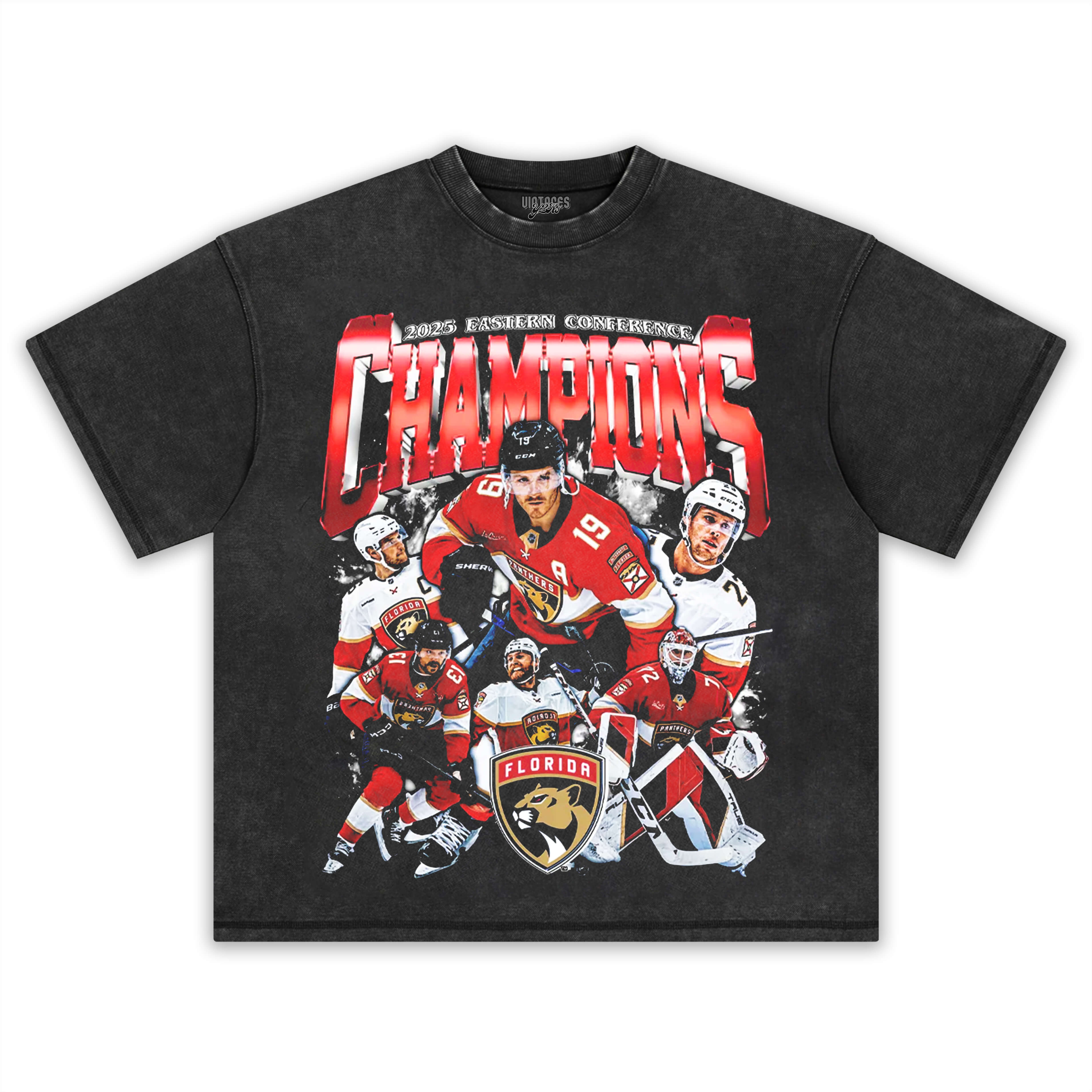 FLORIDA PANTHERS & ECFCHAMPS TEE