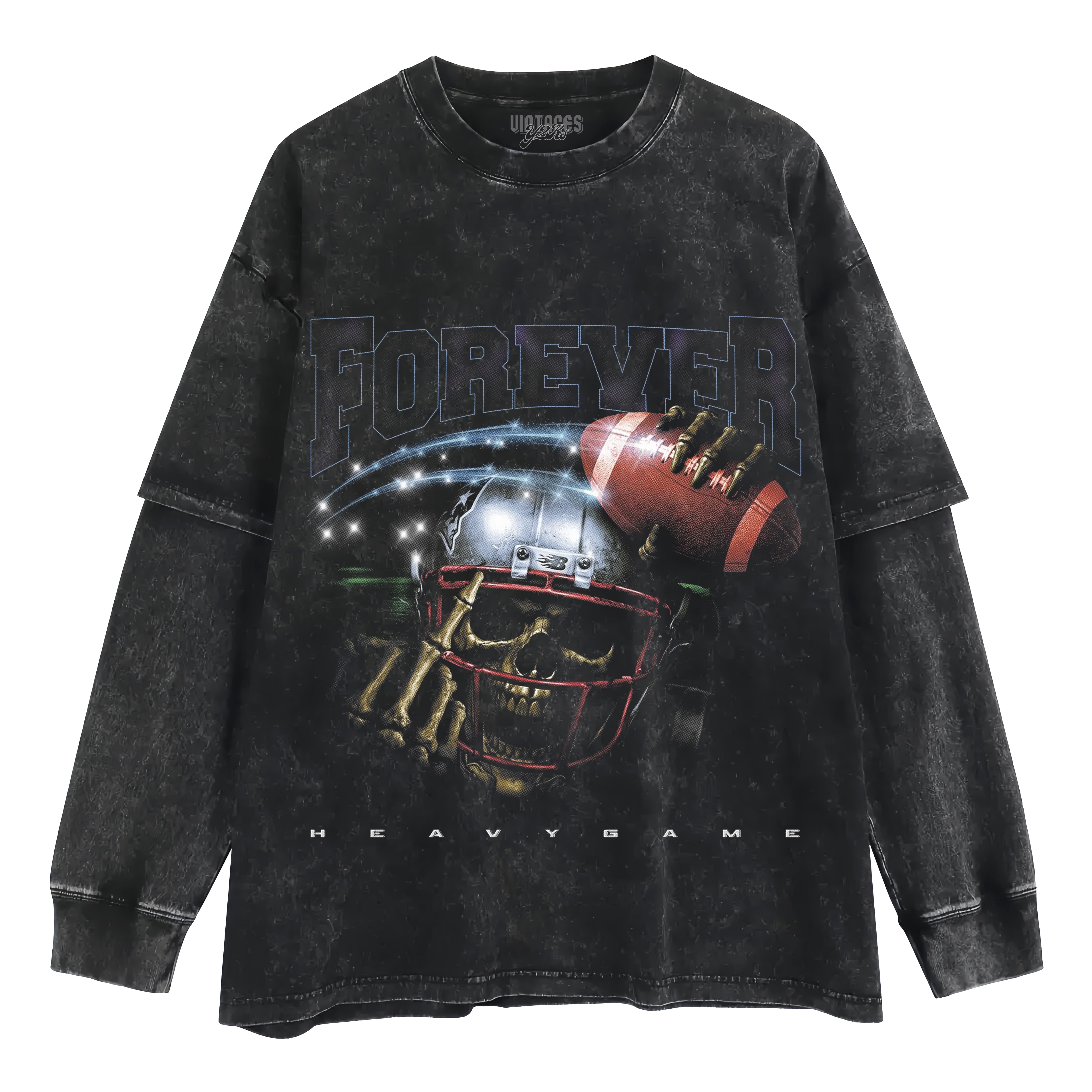 FOREVER HEAVY GAME LAYERED LONG SLEEVE