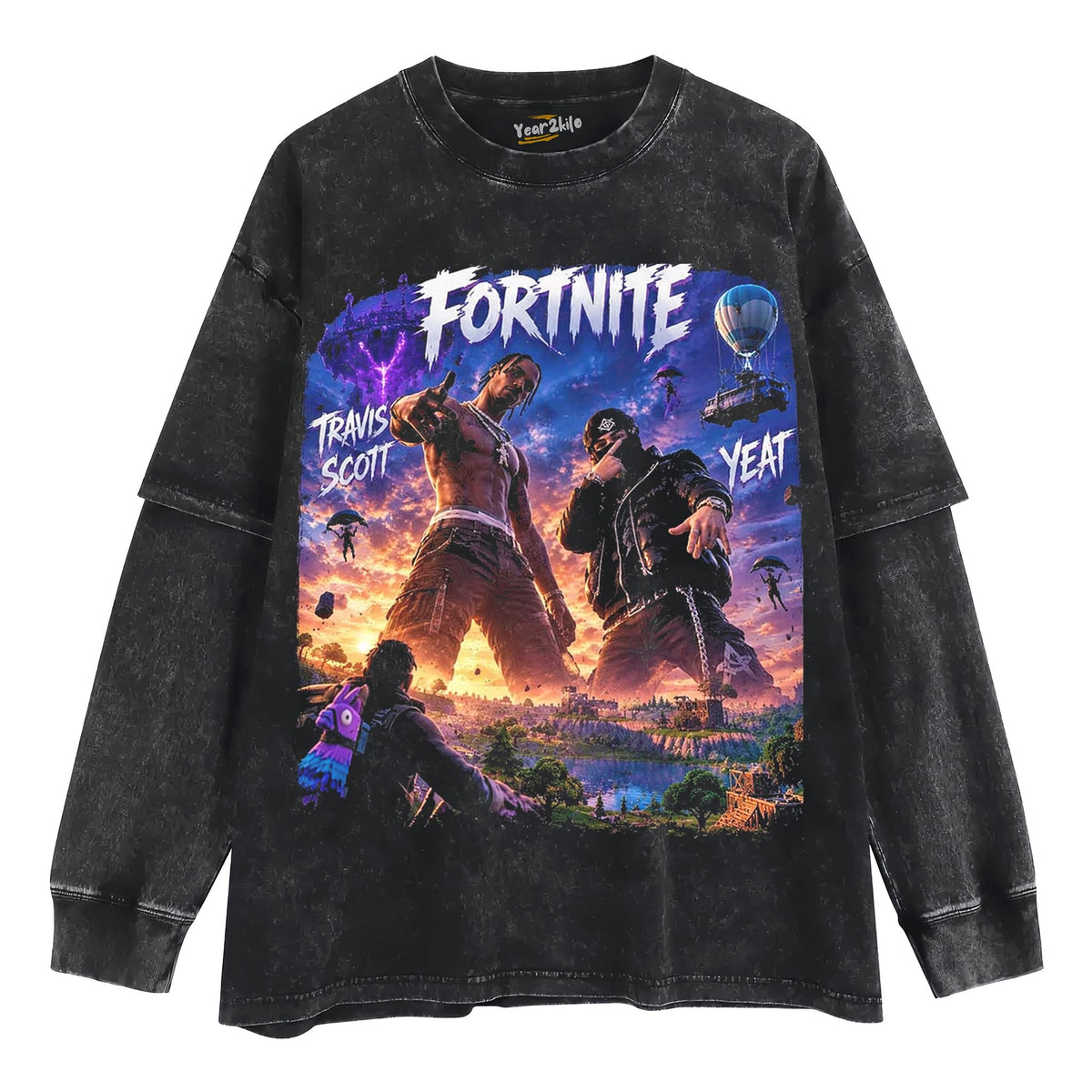 FORTNITE YEAT & SCOTT 2026 TANK TOP & TEE & LONG SLEEVE & LAYERED LS & HOODIE