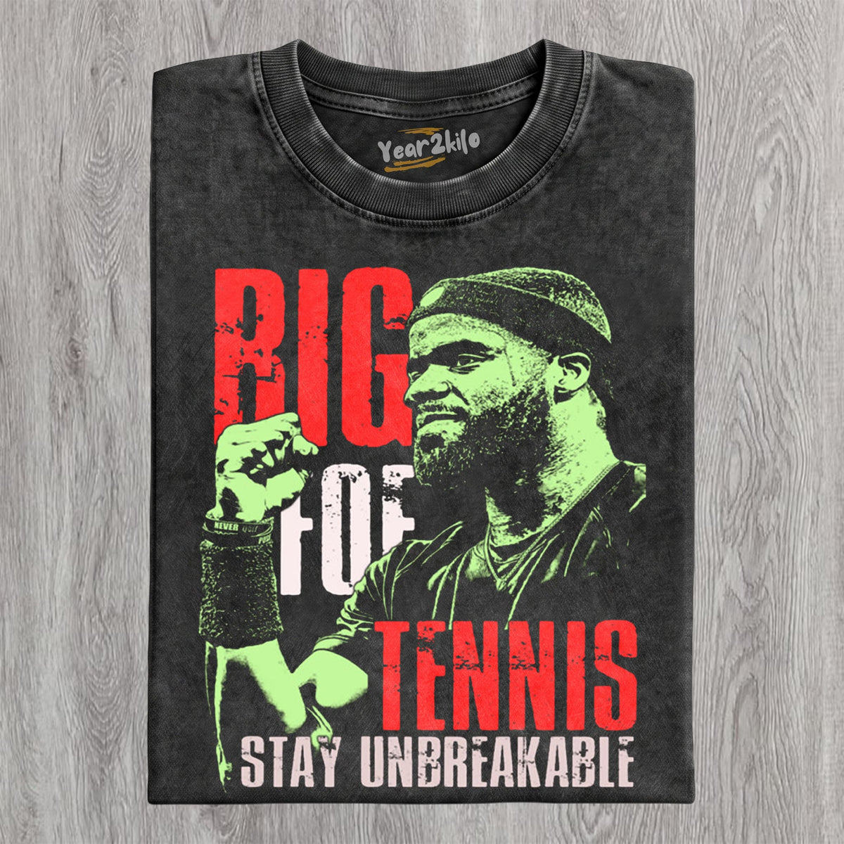 FRANCES TIAFOE - TENNIS..STAY UNBREAKABLE TANK TOP & TEE & LONG SLEEVE & LAYERED LS & HOODIE