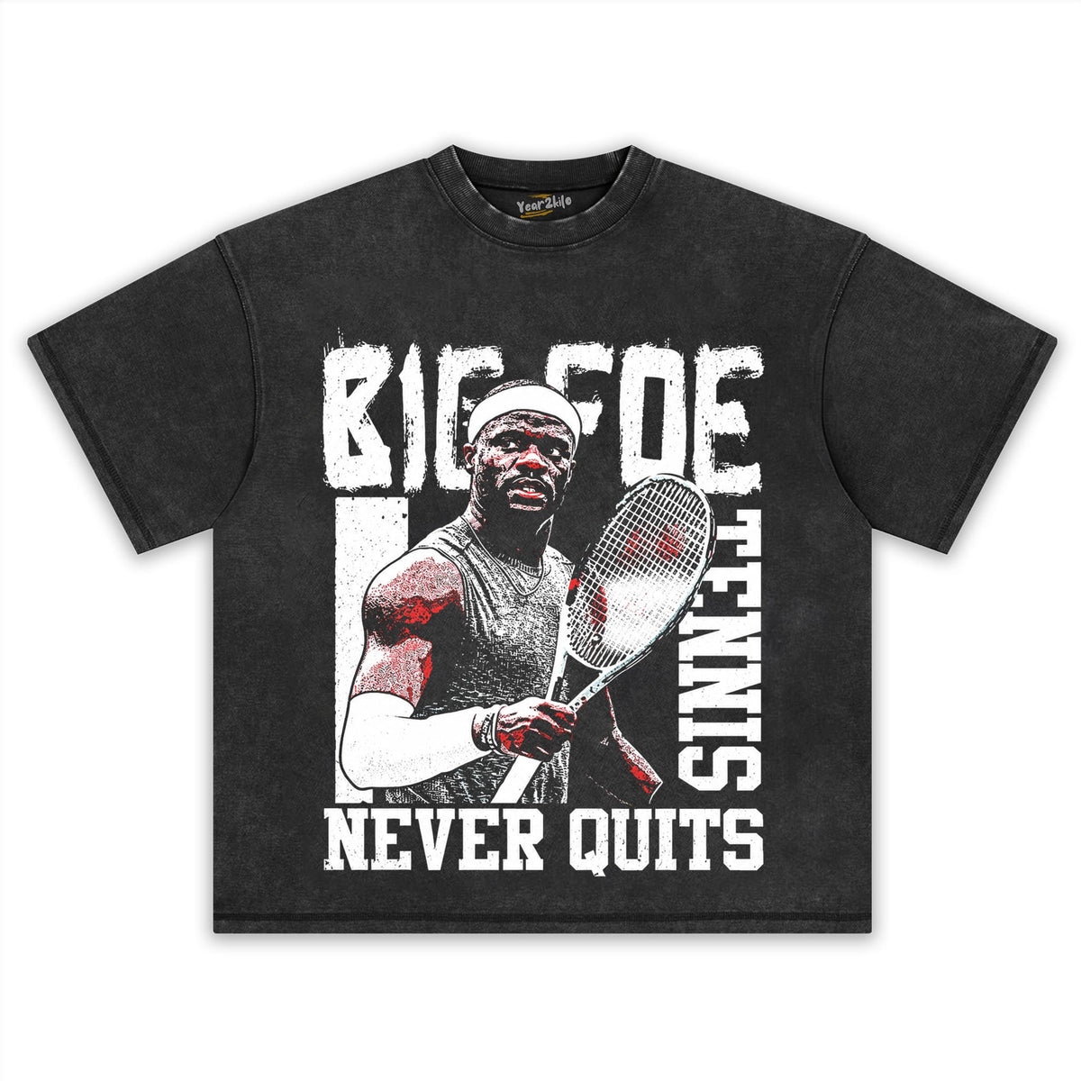 FRANCES TIAFOE - TENNIS NEVER QUITS TANK TOP & TEE & LONG SLEEVE & LAYERED LS & HOODIE