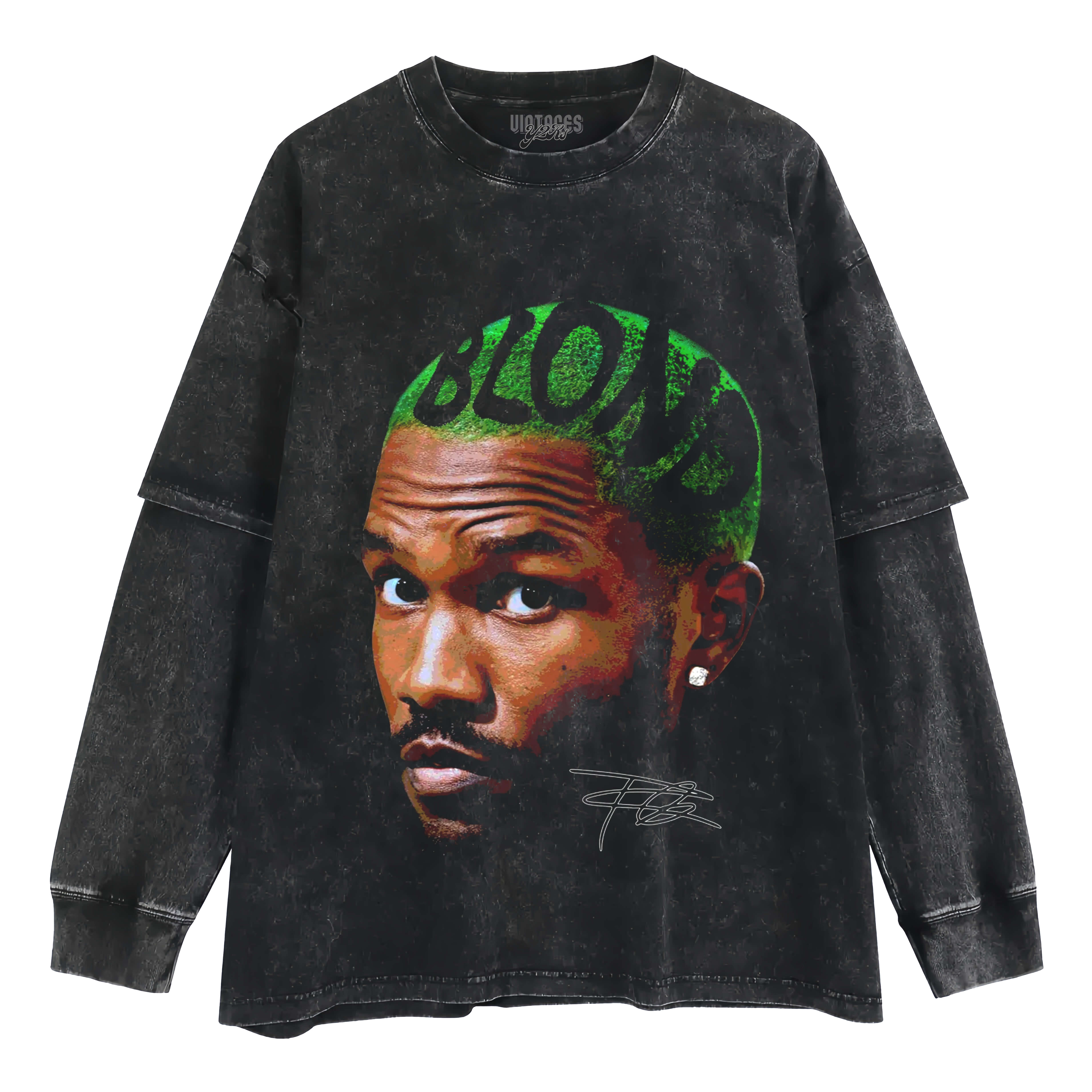 FRANK OCEAN BLOND LAYERED LONG SLEEVE