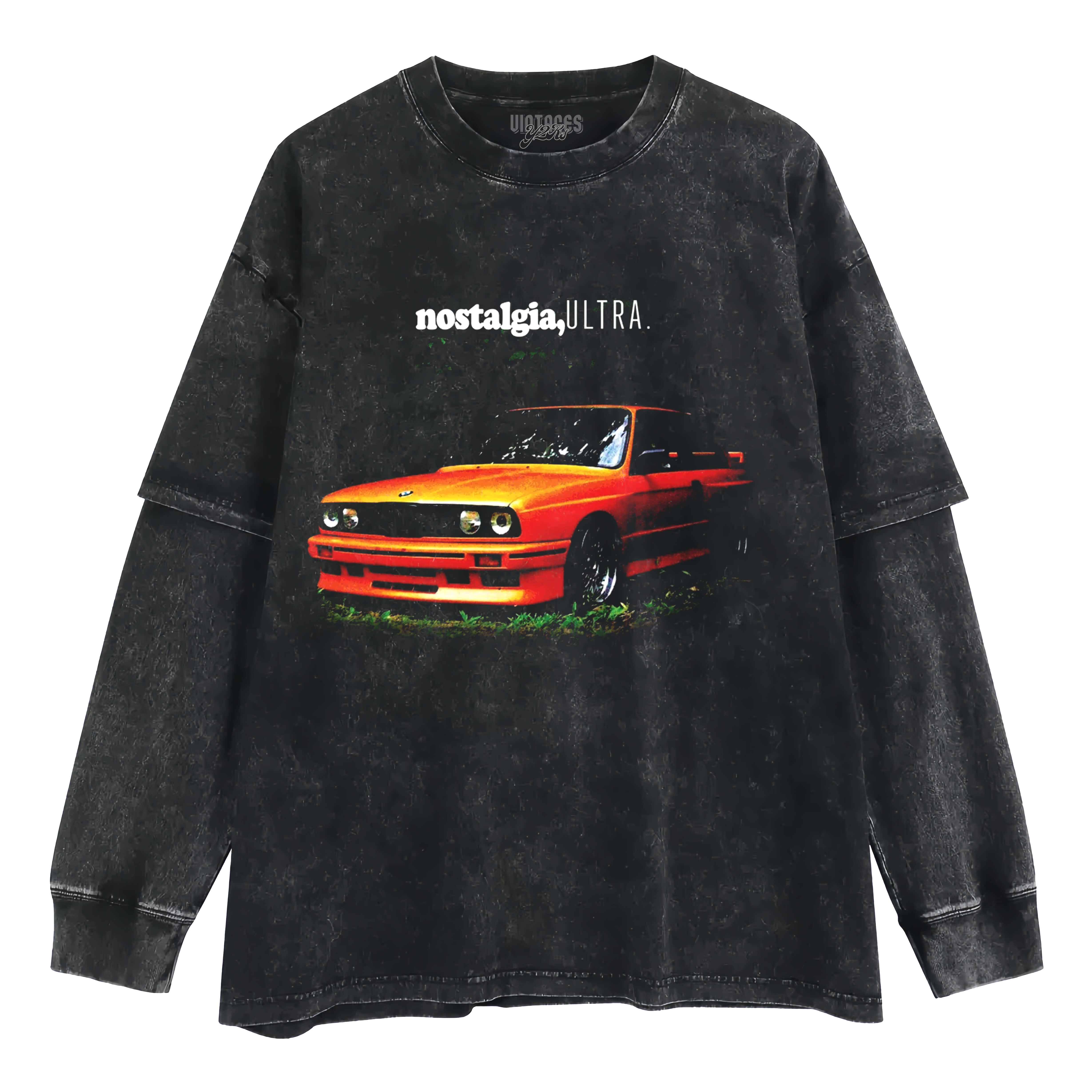 FRANK OCEAN NOSTALGIA ULTRA ALBUM LAYERED LONG SLEEVE