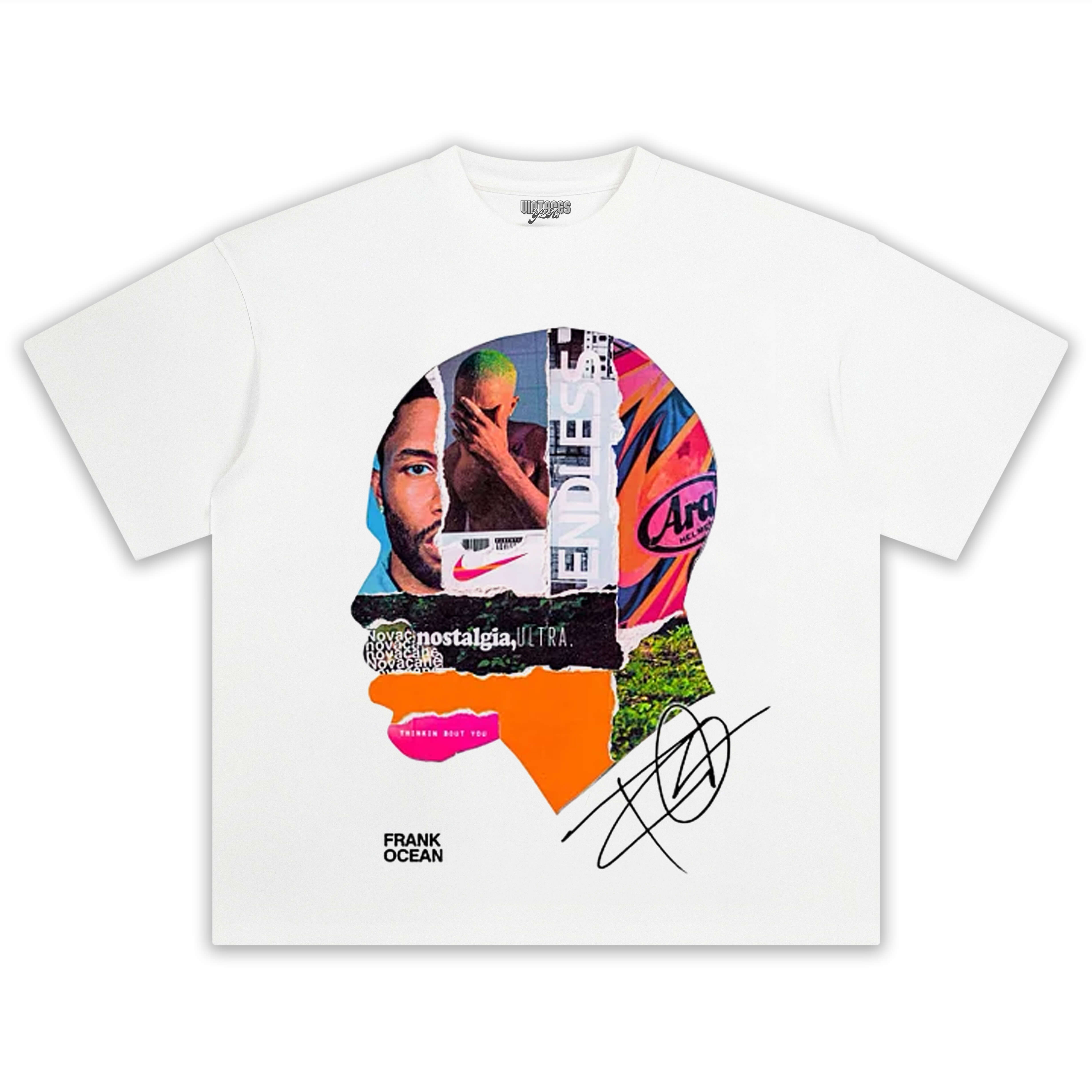FRANK OCEAN & HEAD COLLAGE TEE