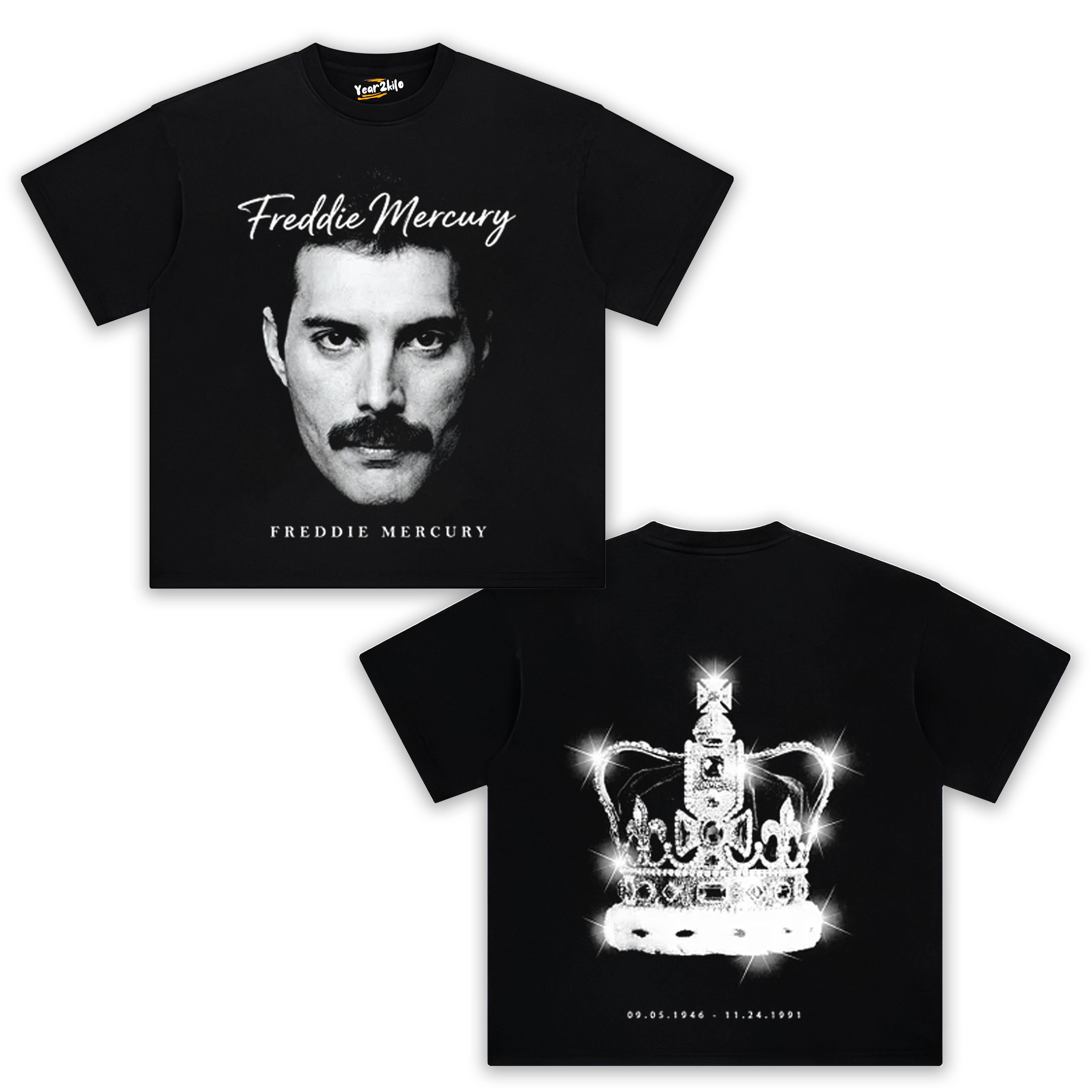 FREDDIE MERCURY V2 TANK TOP & TEE & LONG SLEEVE & LAYERED LS & HOODIE