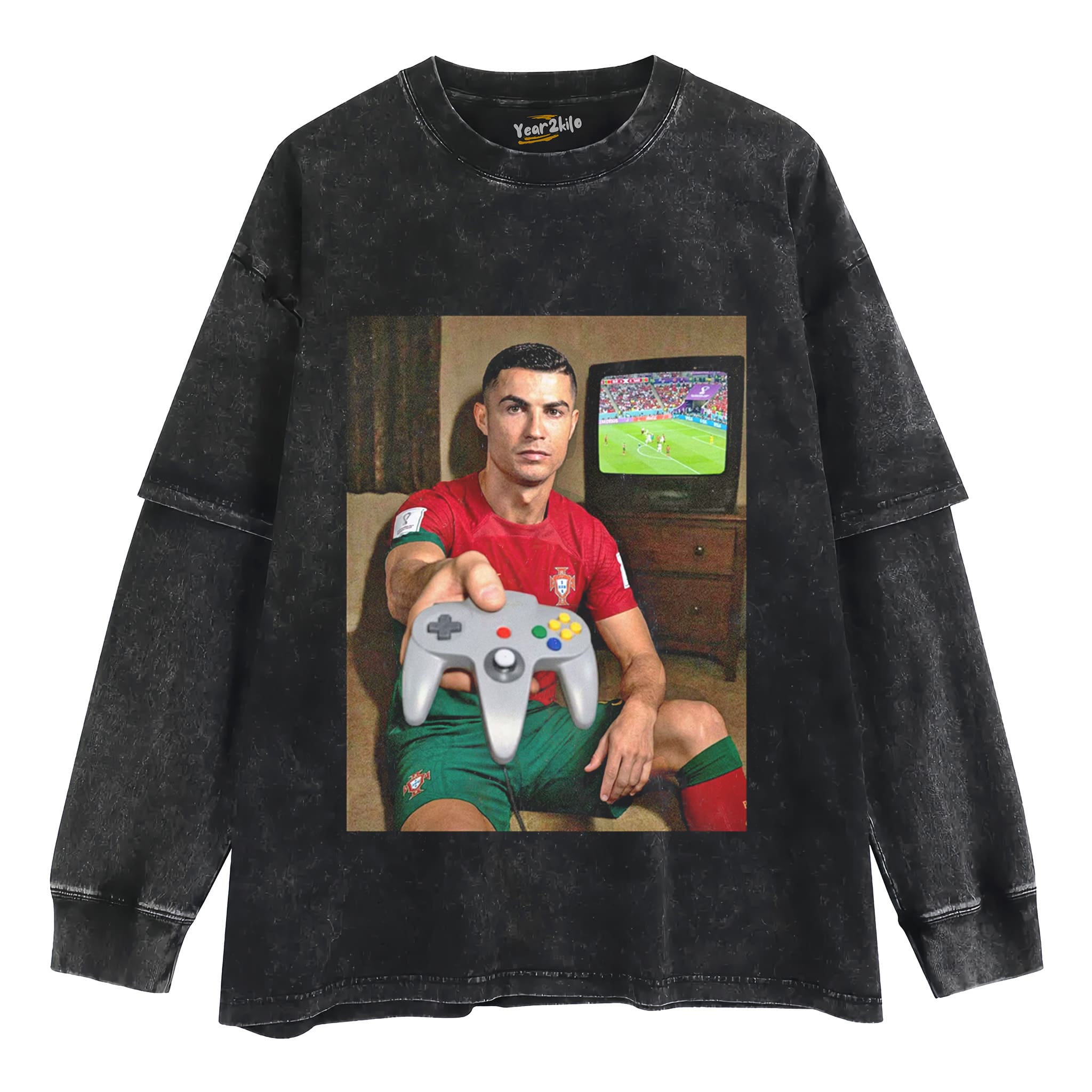 FUNNY CRISTIANO RONALDO TANK TOP & TEE & LONG SLEEVE & LAYERED LS & HOODIE