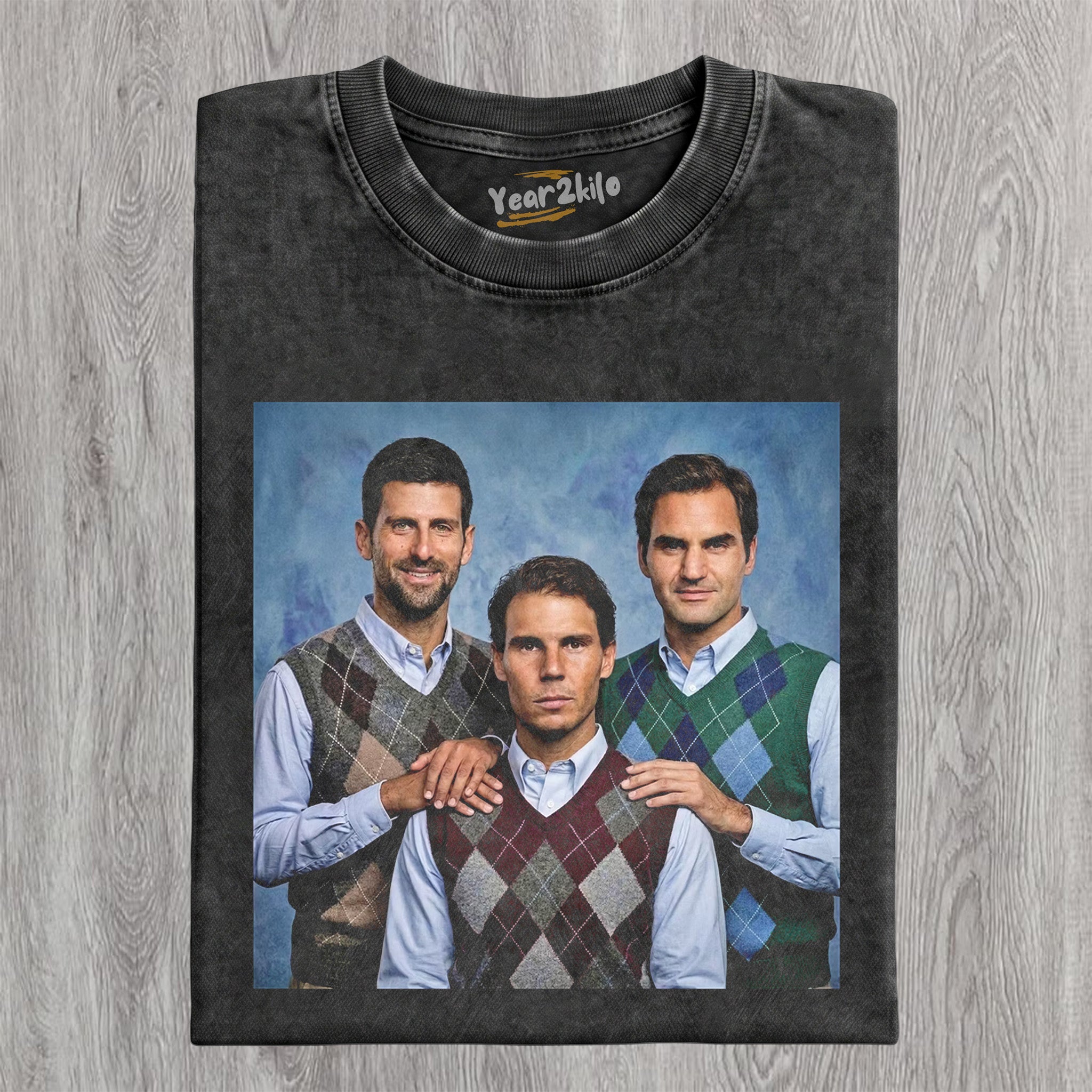 FUNNY DJOKOVIC & NADAL & FEDERER TANK TOP & TEE & LONG SLEEVE & LAYERED LS & HOODIE
