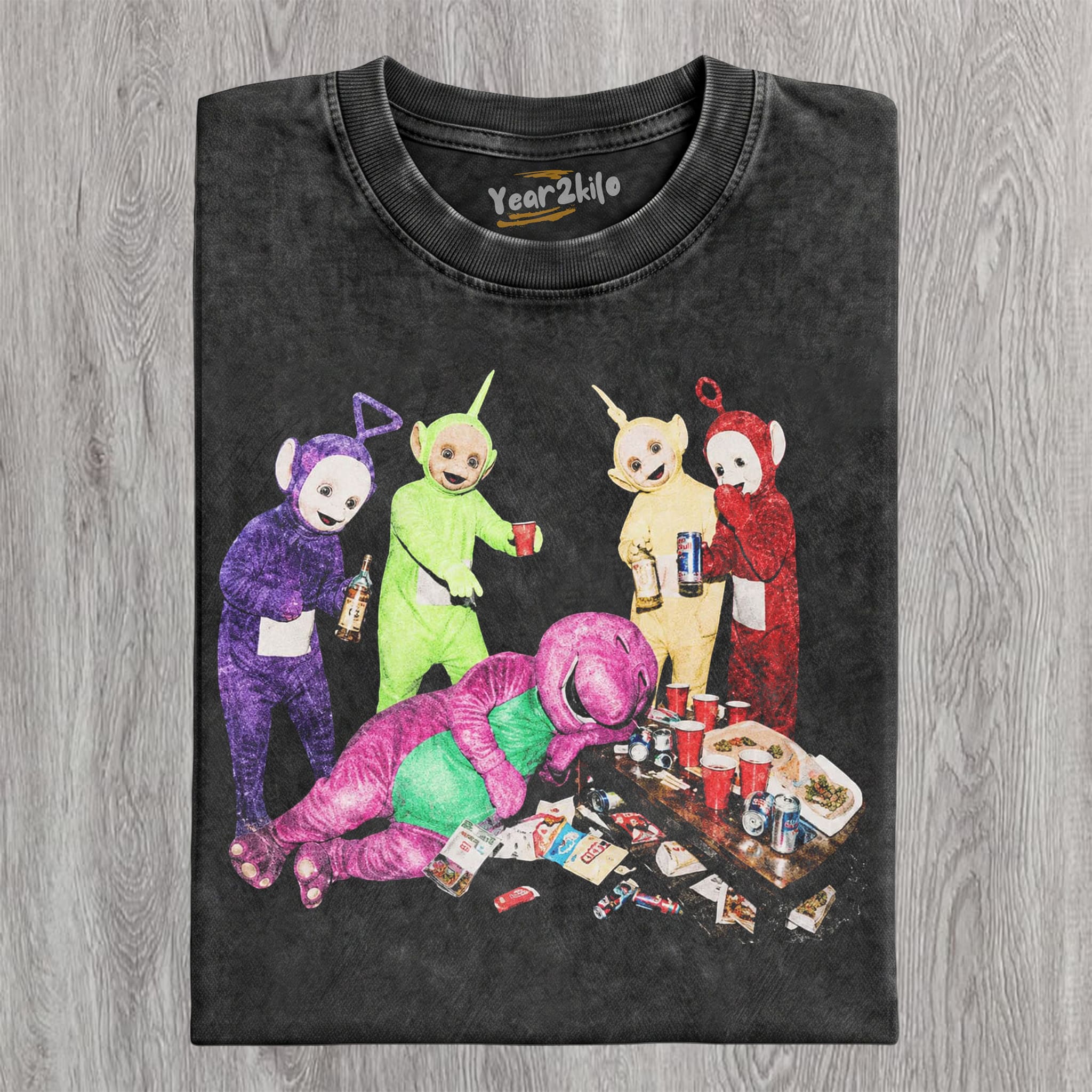 FUNNY TELETUBBIES V6 TANK TOP & TEE & LONG SLEEVE & LAYERED LS & HOODIE