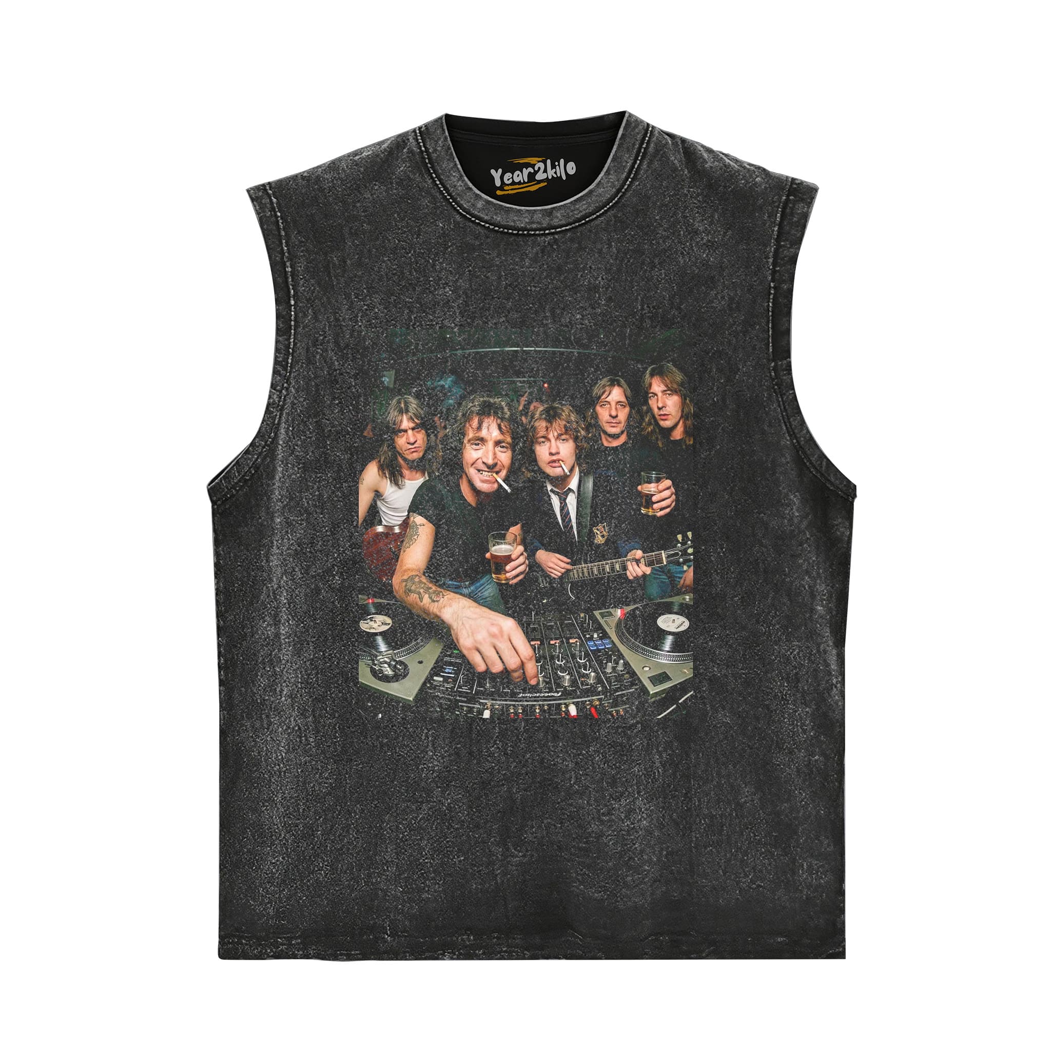 FUNNY ACDC VINTAGE TANK TOP & TEE & LONG SLEEVE & LAYERED LS & HOODIE