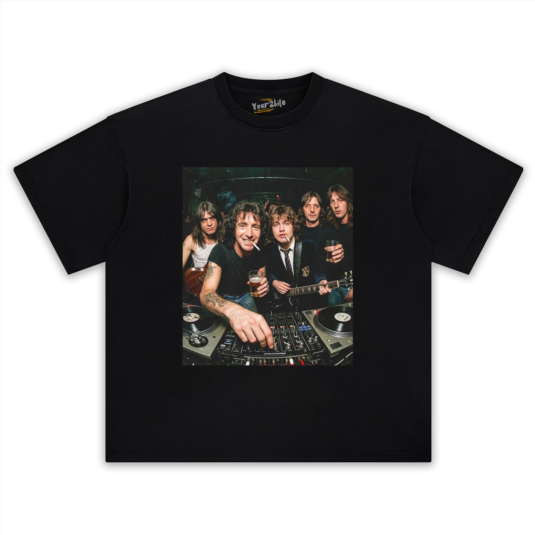FUNNY ACDC VINTAGE TANK TOP & TEE & LONG SLEEVE & LAYERED LS & HOODIE
