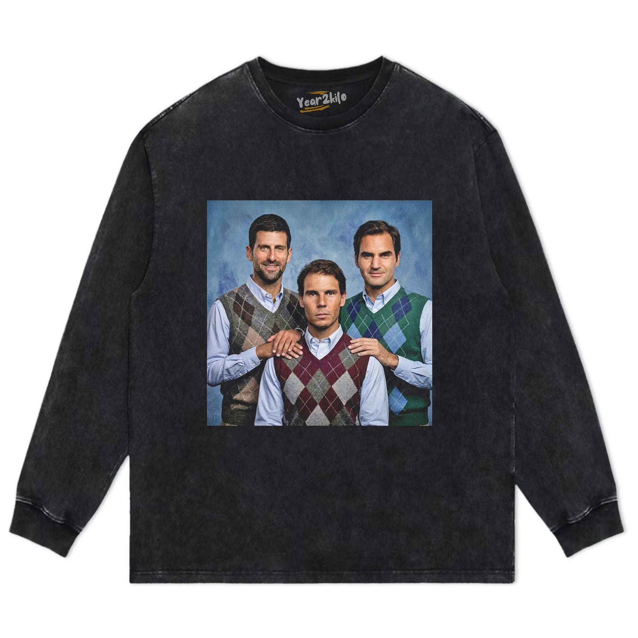 FUNNY DJOKOVIC & NADAL & FEDERER TANK TOP & TEE & LONG SLEEVE & LAYERED LS & HOODIE