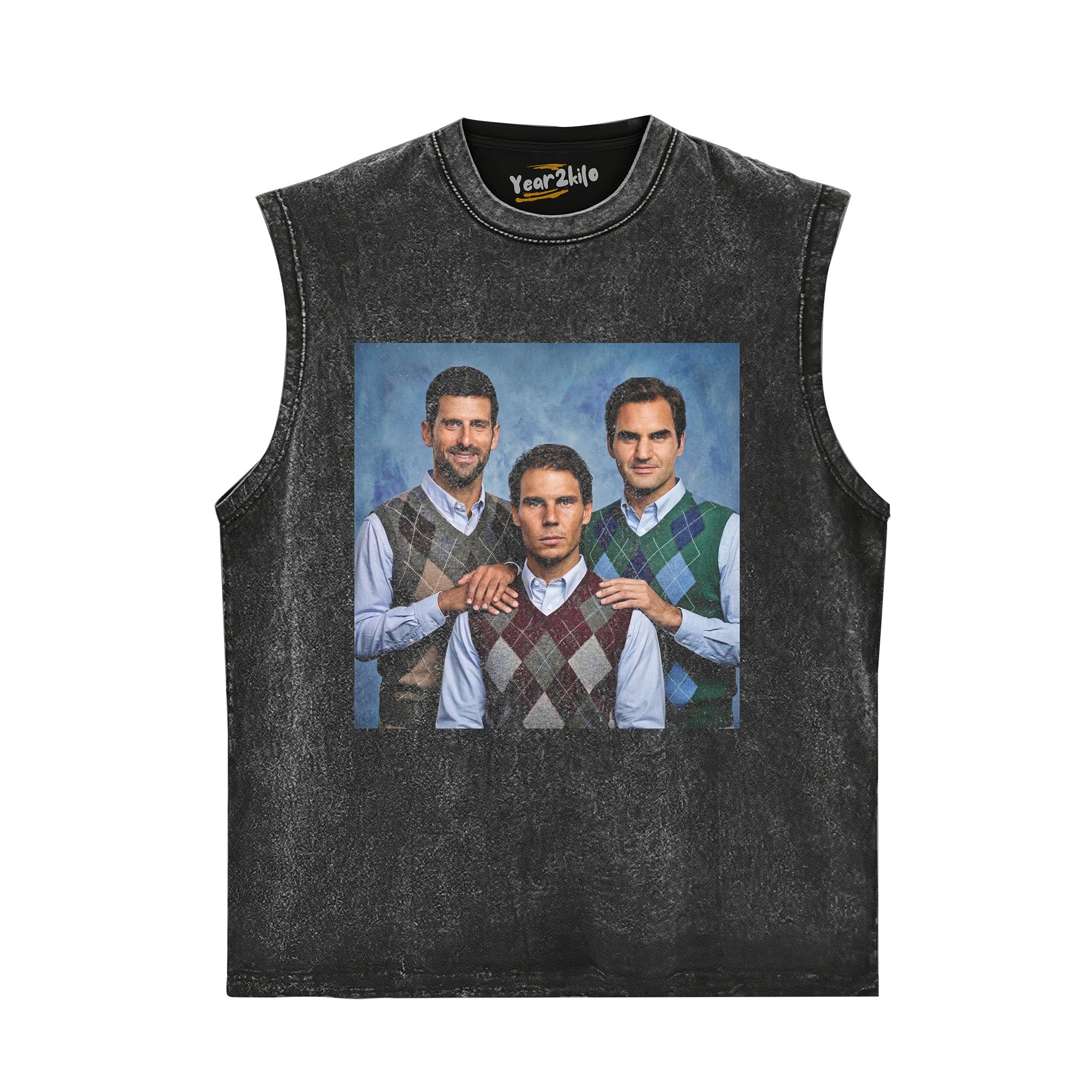 FUNNY DJOKOVIC & NADAL & FEDERER TANK TOP & TEE & LONG SLEEVE & LAYERED LS & HOODIE