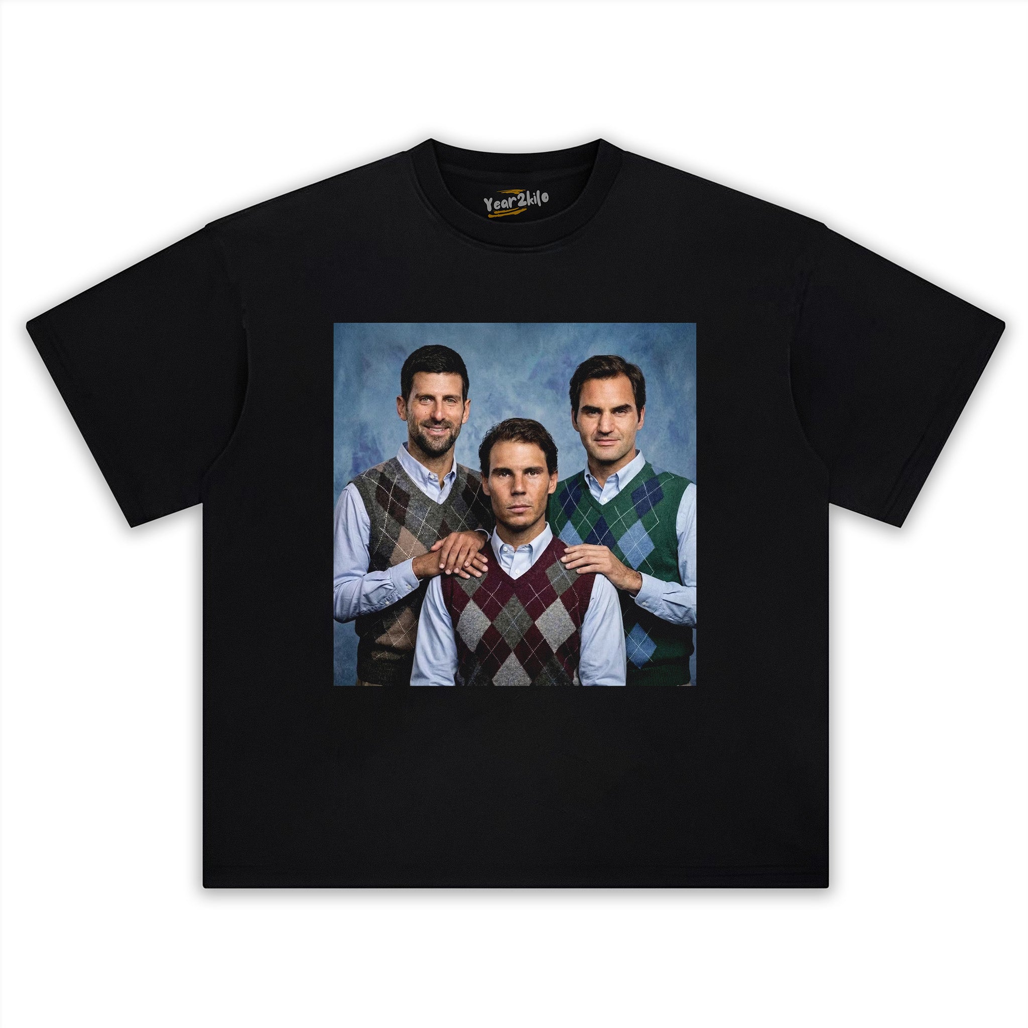 FUNNY DJOKOVIC & NADAL & FEDERER TANK TOP & TEE & LONG SLEEVE & LAYERED LS & HOODIE