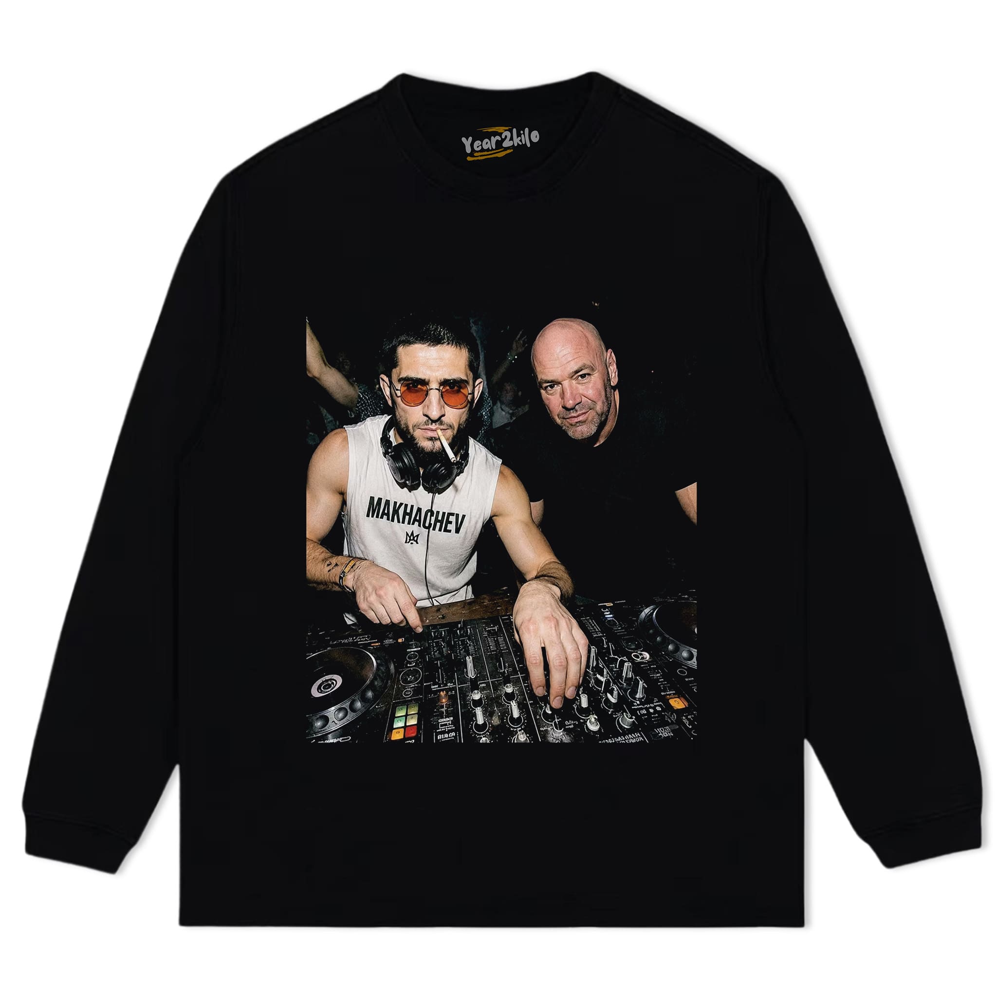 FUNNY ISLAM MAKHACHEV & DANA WHITE TANK TOP & TEE & LONG SLEEVE & LAYERED LS & HOODIE
