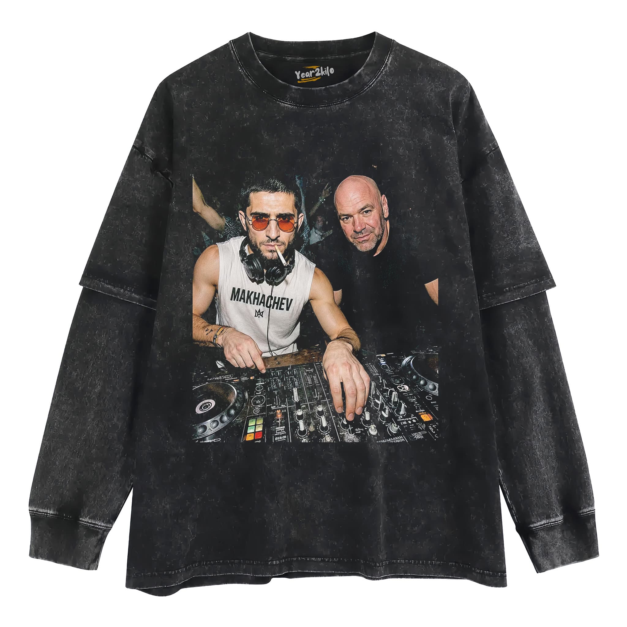 FUNNY ISLAM MAKHACHEV & DANA WHITE TANK TOP & TEE & LONG SLEEVE & LAYERED LS & HOODIE