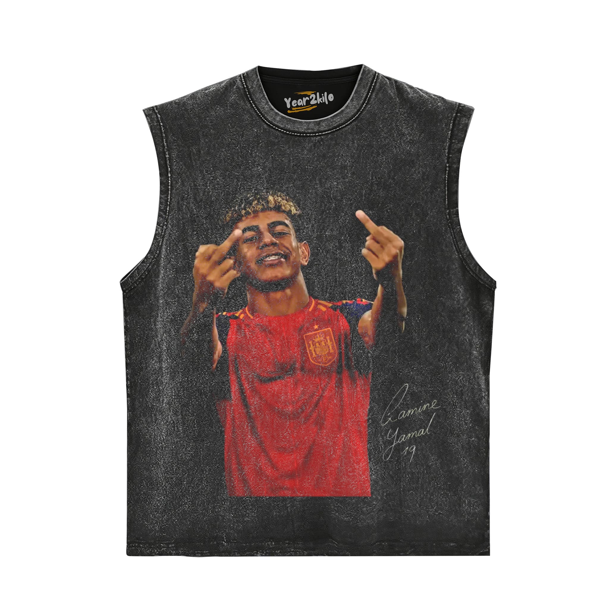 FUNNY LAMINE YAMAL SPAIN 2026 TANK TOP & TEE & LONG SLEEVE & LAYERED LS & HOODIE