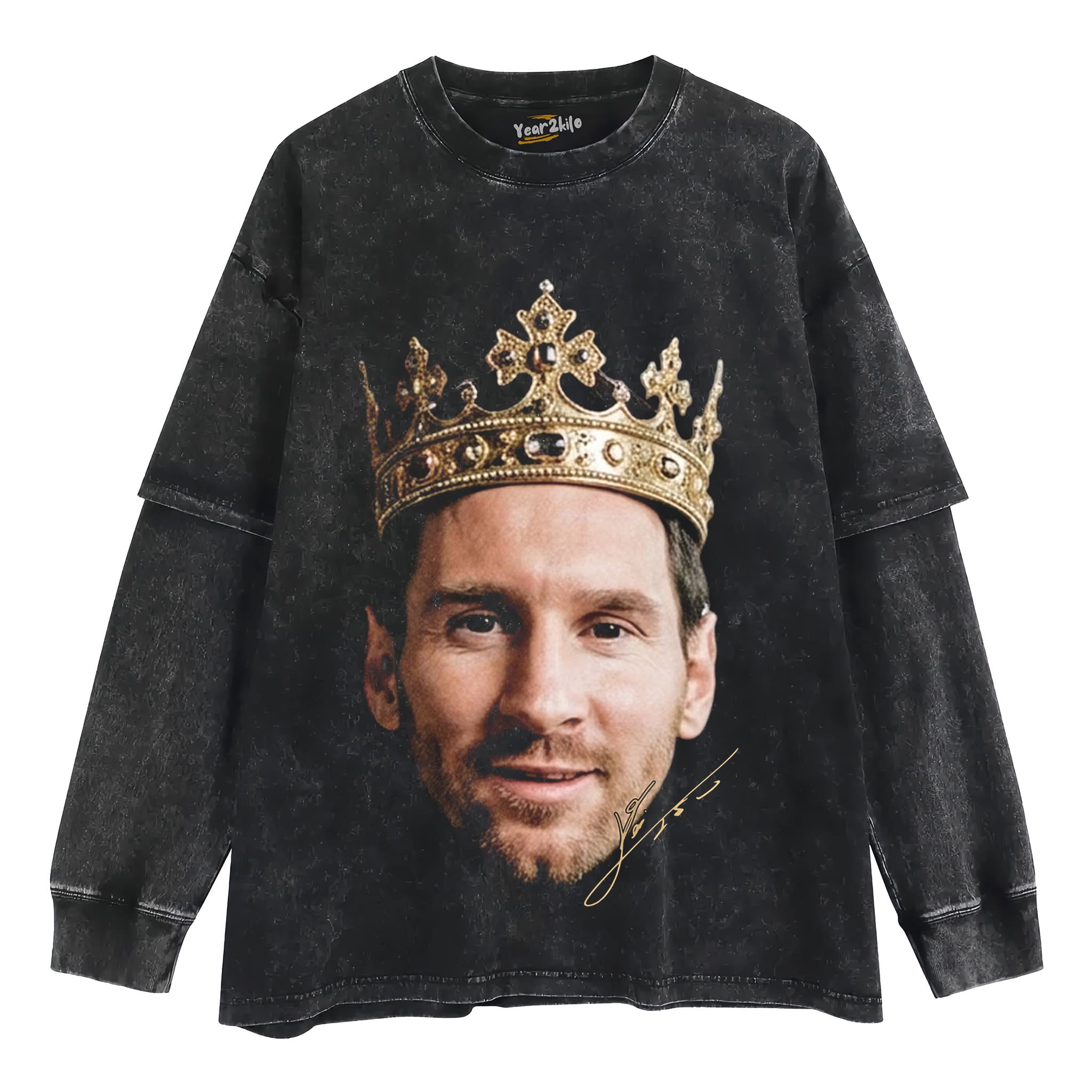 FUNNY MESSI V2 TANK TOP & TEE & LONG SLEEVE & LAYERED LS & HOODIE