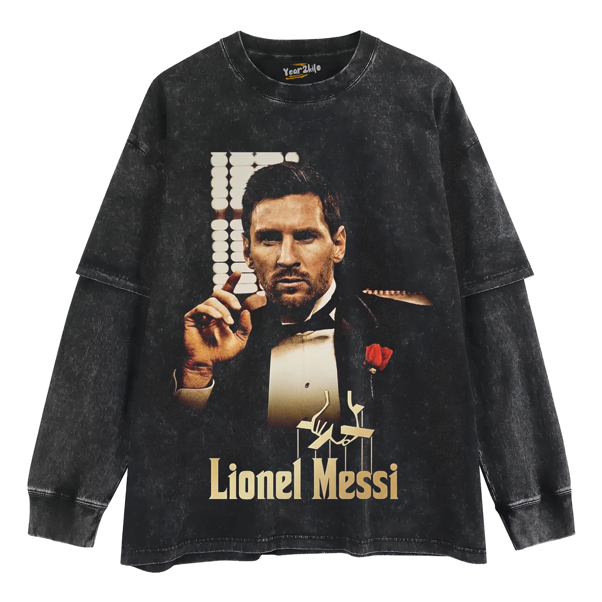 FUNNY MESSI V5 TANK TOP & TEE & LONG SLEEVE & LAYERED LS & HOODIE