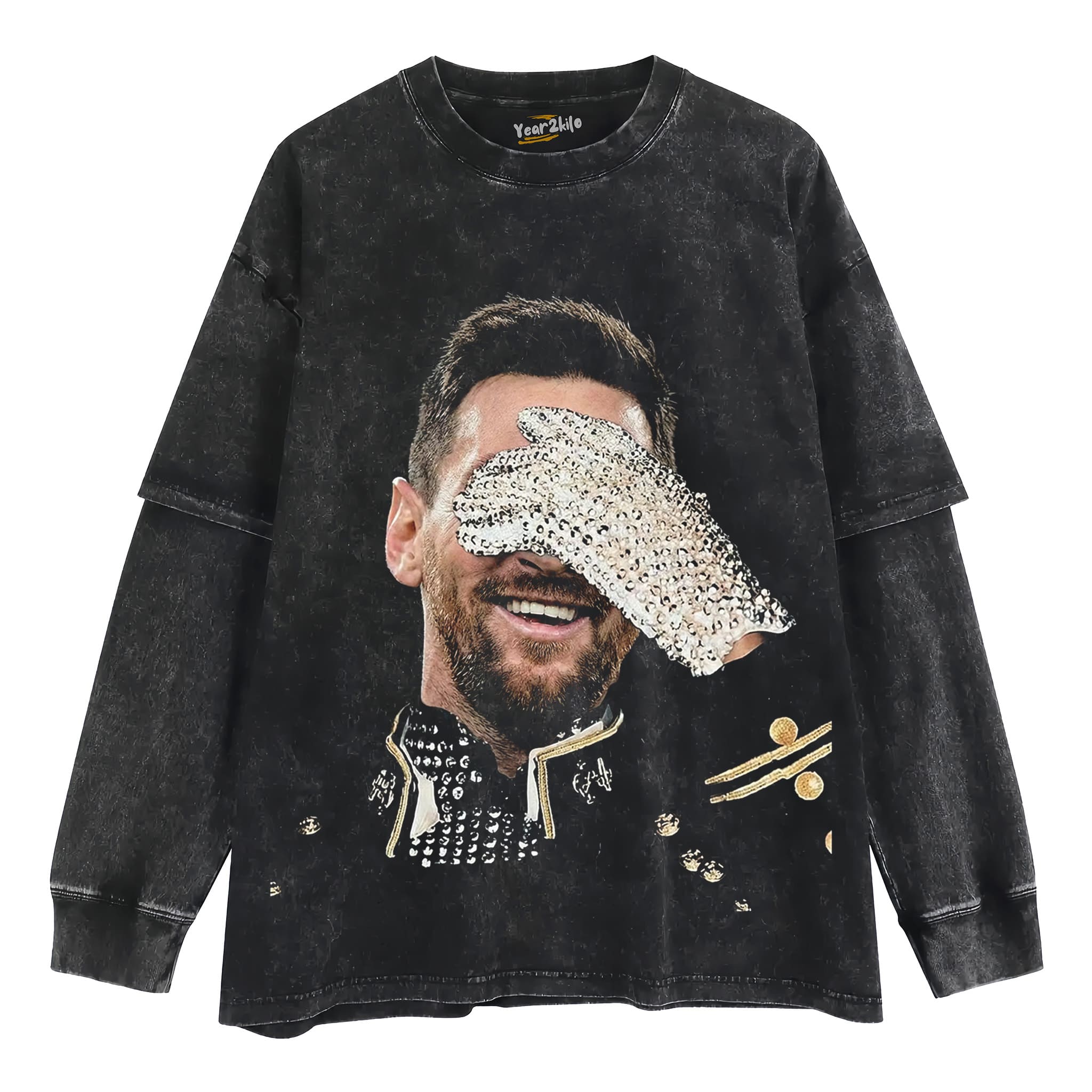 FUNNY MESSI V6 TANK TOP & TEE & LONG SLEEVE & LAYERED LS & HOODIE