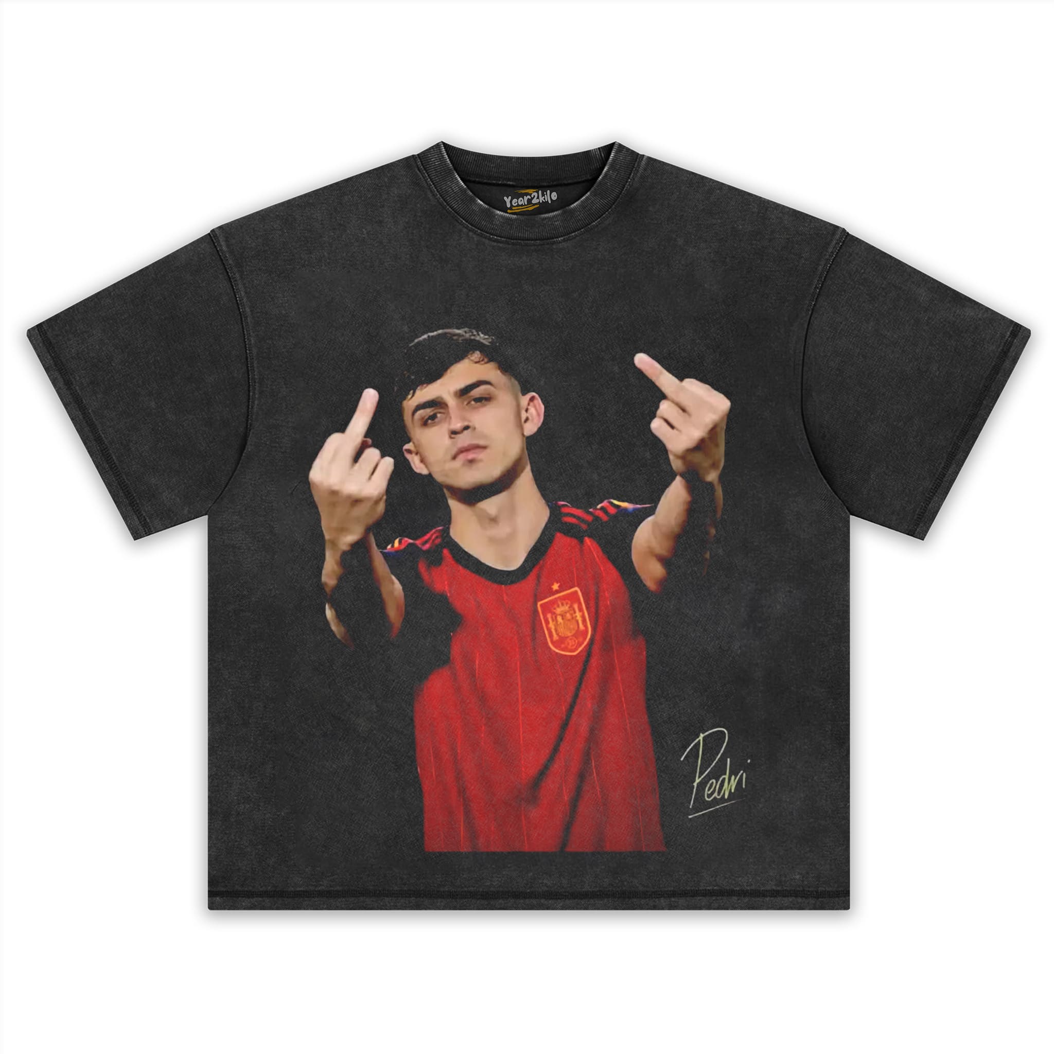 FUNNY SPAIN PEDRI 2026 TANK TOP & TEE & LONG SLEEVE & LAYERED LS & HOODI