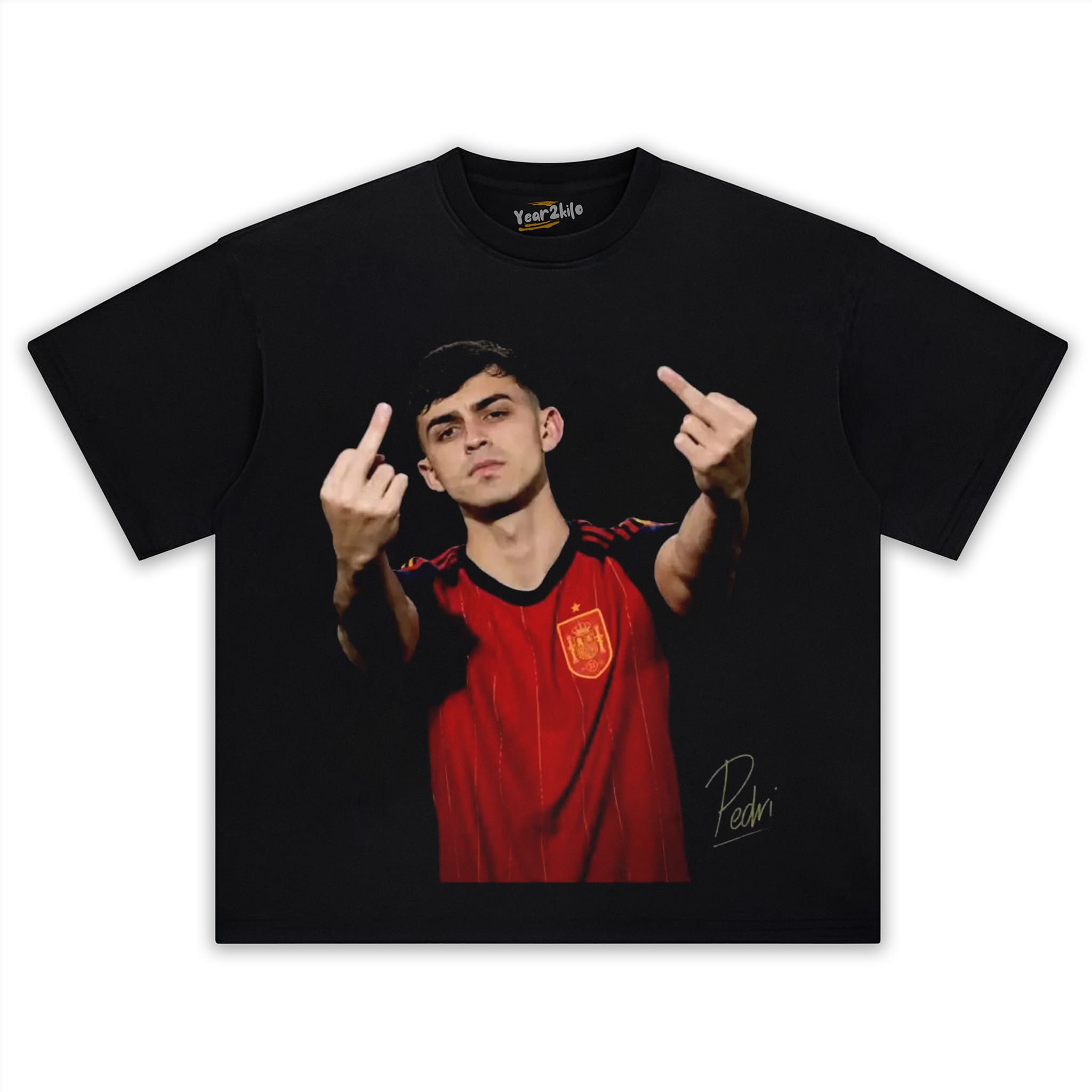 FUNNY SPAIN PEDRI 2026 TANK TOP & TEE & LONG SLEEVE & LAYERED LS & HOODI