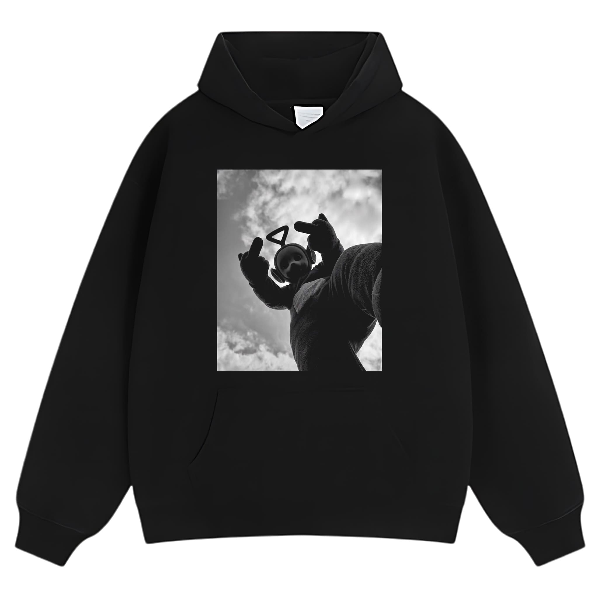 FUNNY TELETUBBIES MIDDLE FINGER TANK TOP & TEE & LONG SLEEVE & LAYERED LS & HOODIE