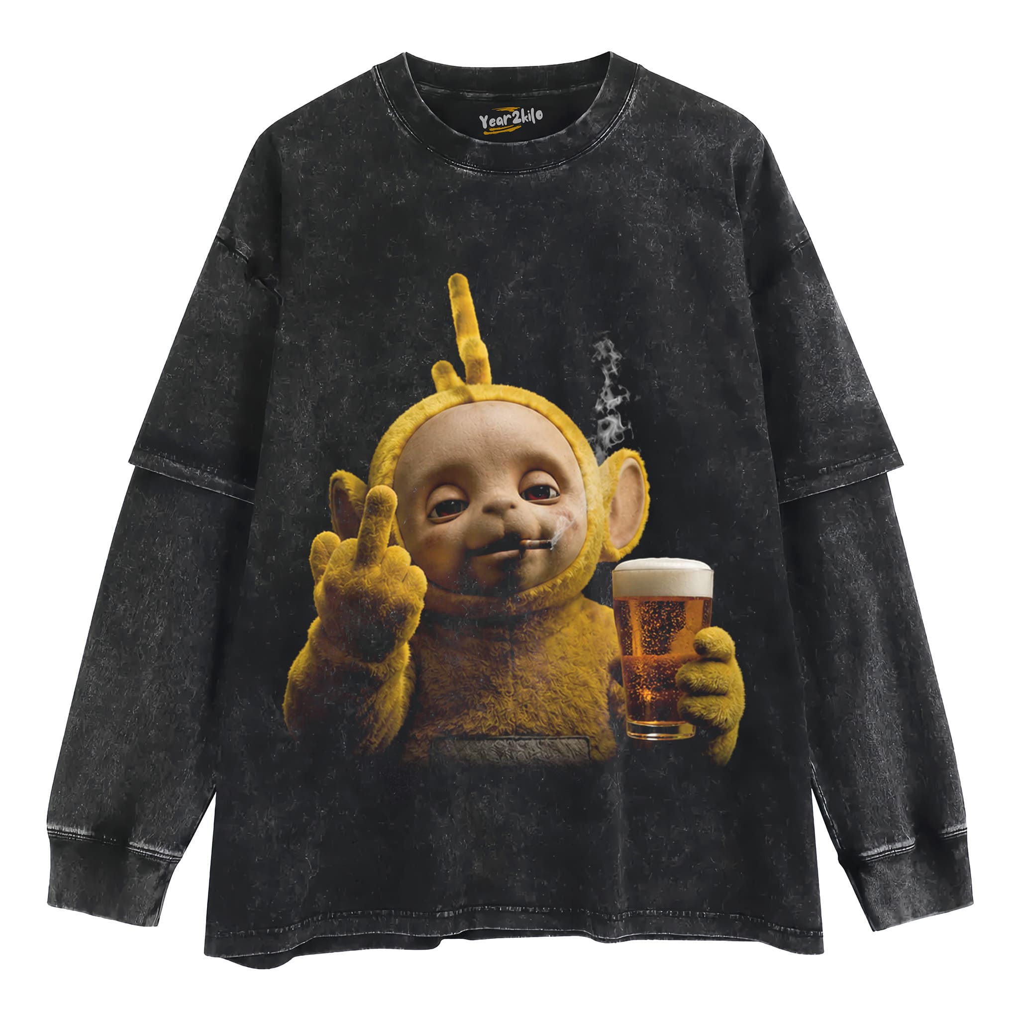 FUNNY TELETUBBIES V4 TANK TOP & TEE & LONG SLEEVE & LAYERED LS & HOODIE