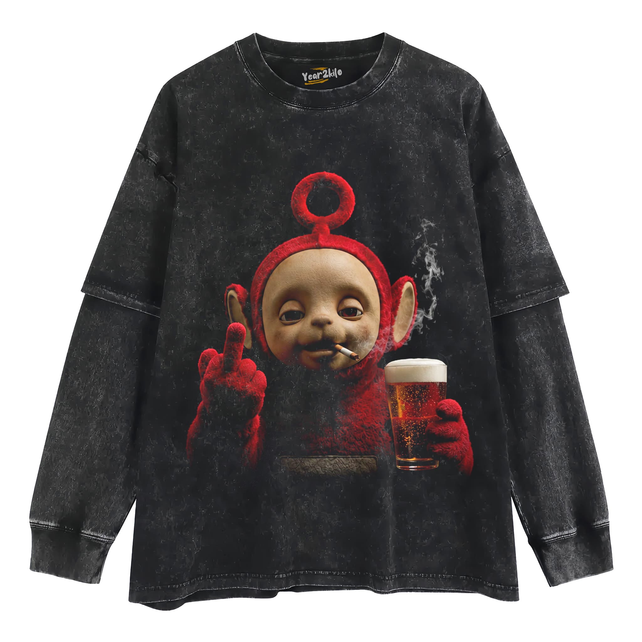 FUNNY TELETUBBIES V5 TANK TOP & TEE & LONG SLEEVE & LAYERED LS & HOODIE