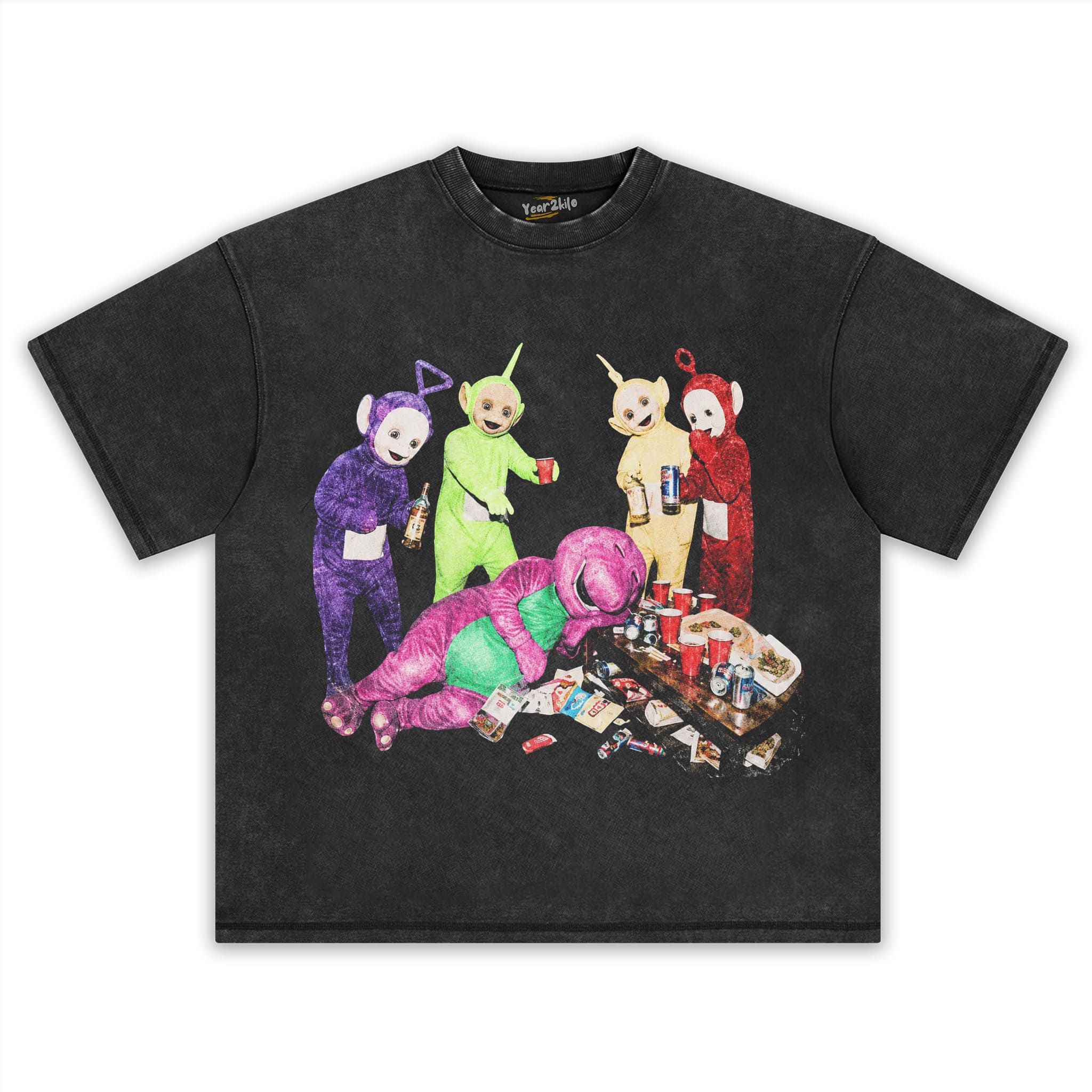 FUNNY TELETUBBIES V6 TANK TOP & TEE & LONG SLEEVE & LAYERED LS & HOODIE
