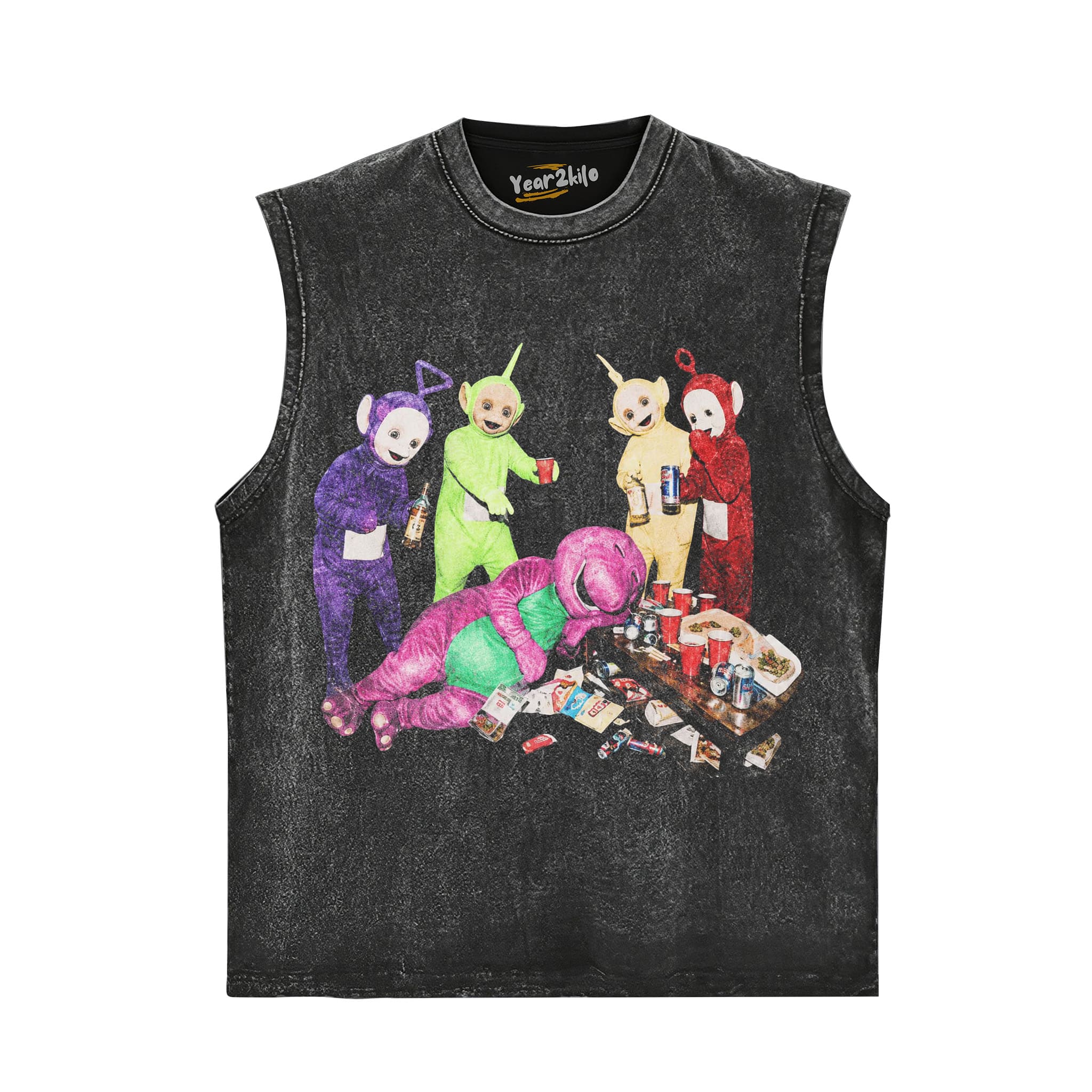 FUNNY TELETUBBIES V6 TANK TOP & TEE & LONG SLEEVE & LAYERED LS & HOODIE