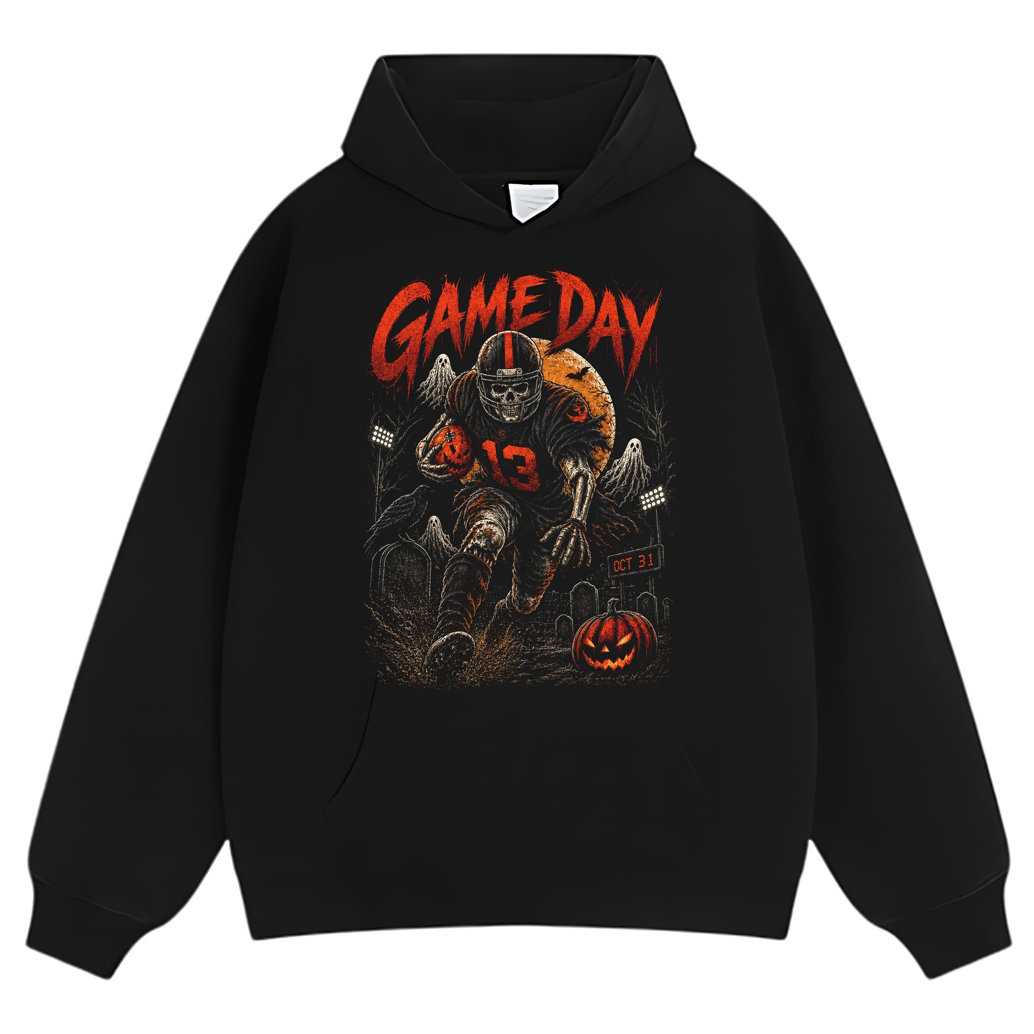 GAME DAY HALLOWEEN TANK TOP & TEE & LONG SLEEVE & LAYERED LS & HOODIE