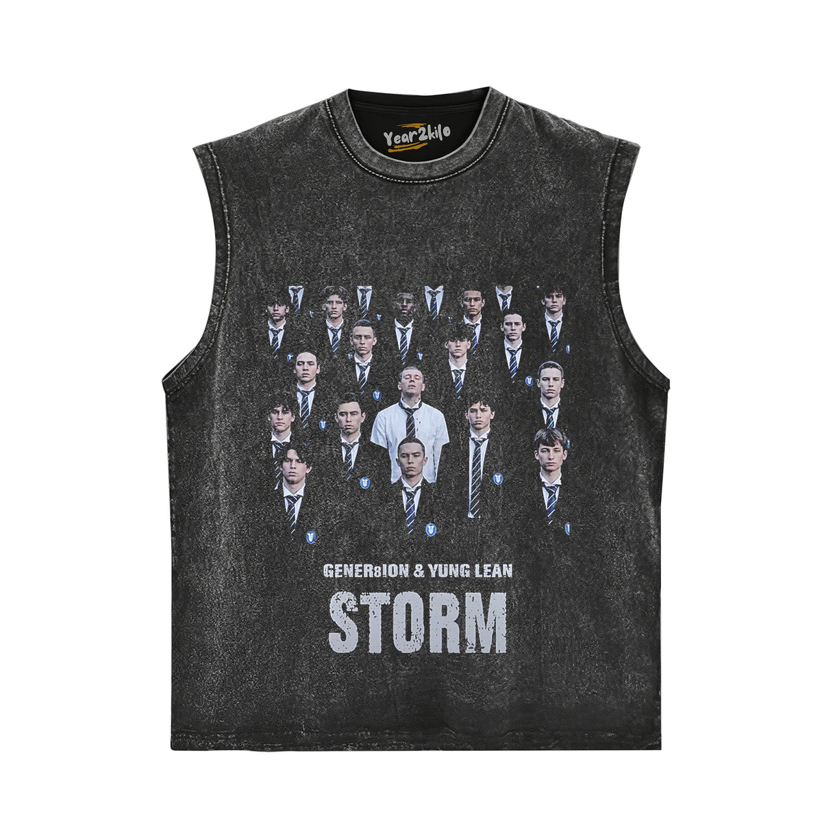 GENER8ION & YUNG LEAN ( STORM ) V2 TANK TOP & TEE & LONG SLEEVE & LAYERED LS & HOODIE