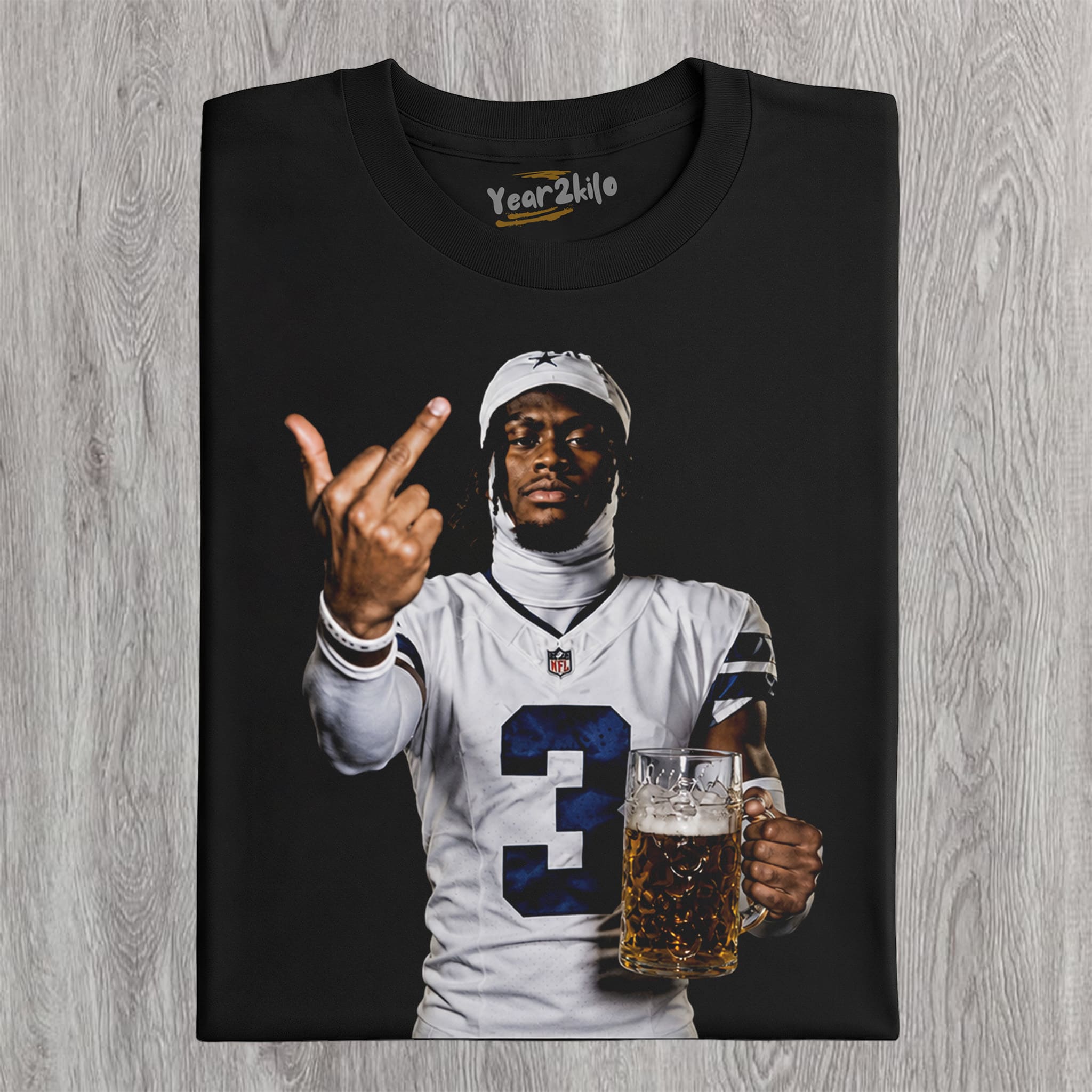 GEORGE PICKENS MIDDLE FINGER VINTAGE V4 TANK TOP & TEE & LONG SLEEVE & LAYERED LS & HOODIE