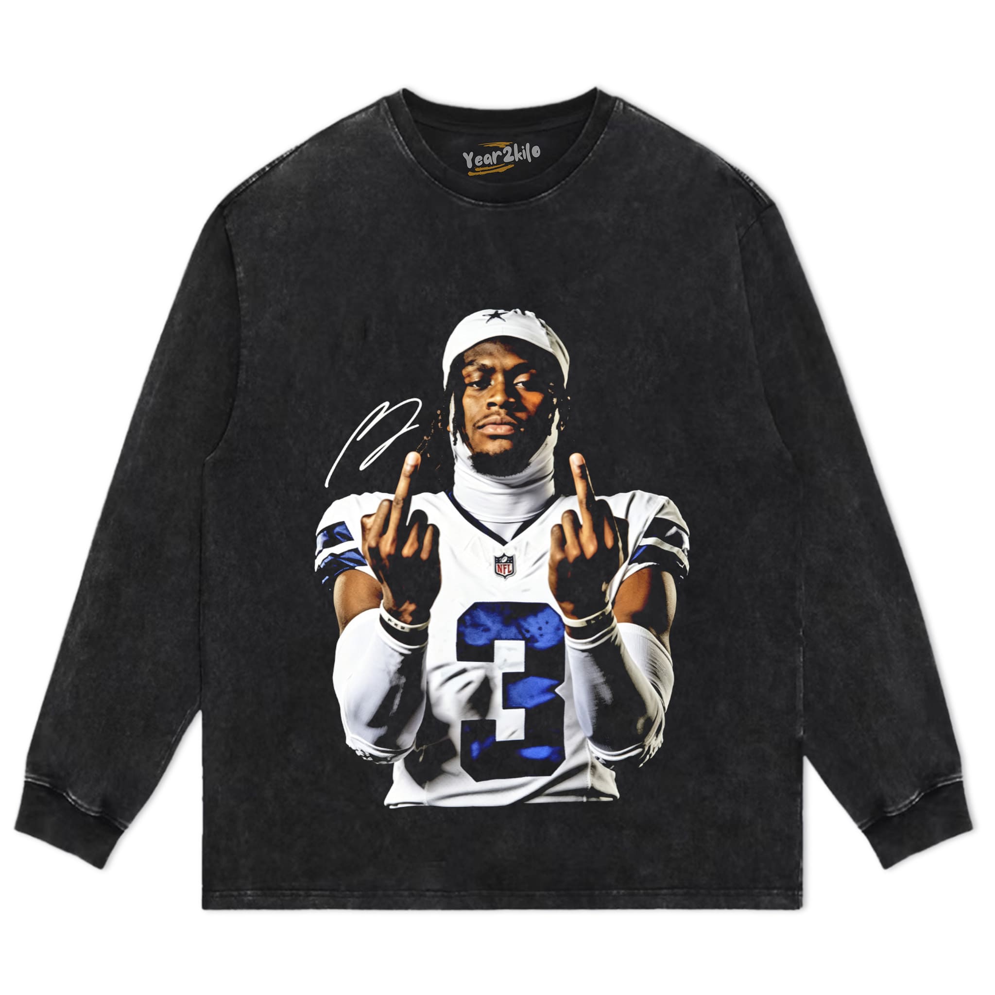 GEORGE PICKENS MIDDLE FINGER VINTAGE TANK TOP & TEE & LONG SLEEVE & LAYERED LS & HOODIE