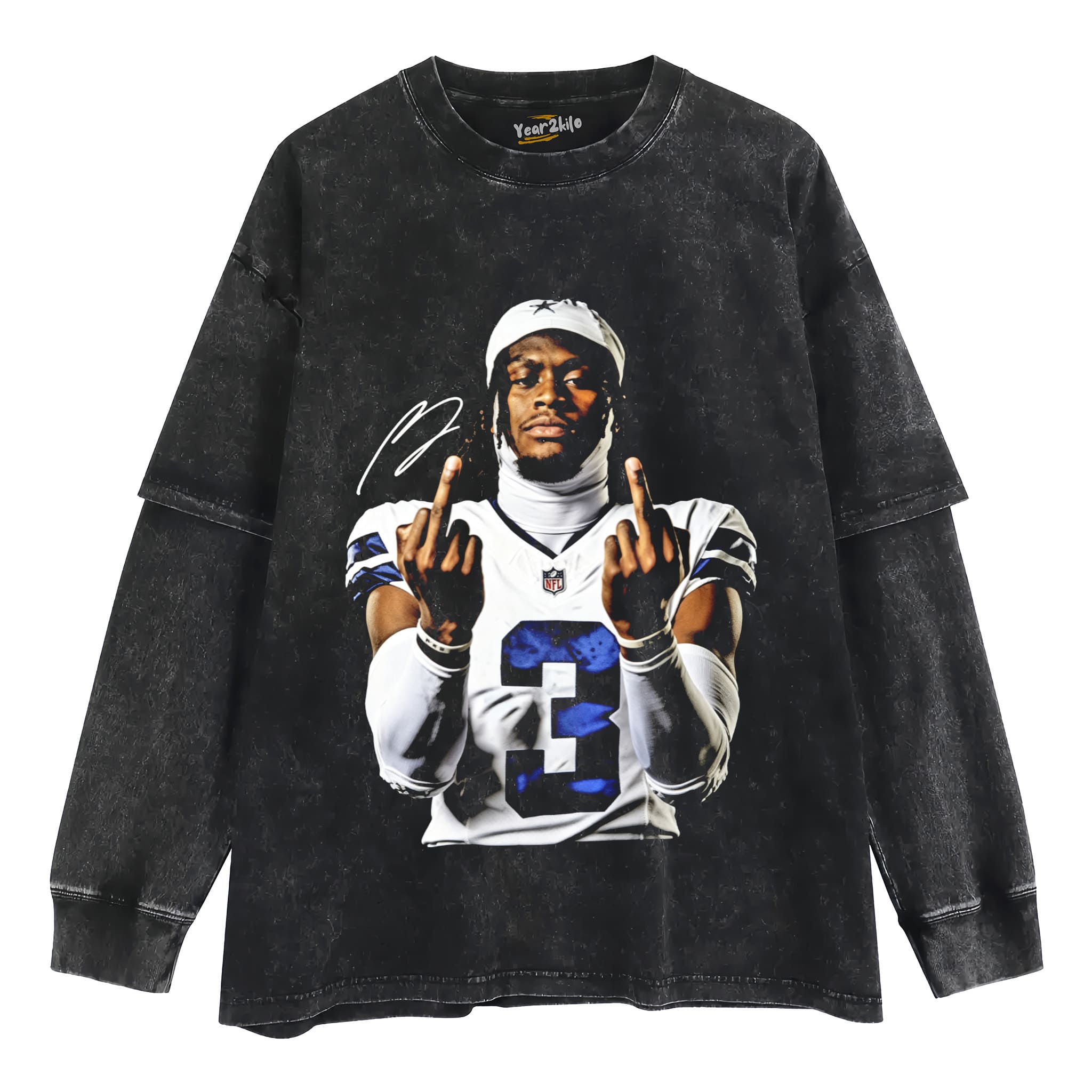 GEORGE PICKENS MIDDLE FINGER VINTAGE TANK TOP & TEE & LONG SLEEVE & LAYERED LS & HOODIE