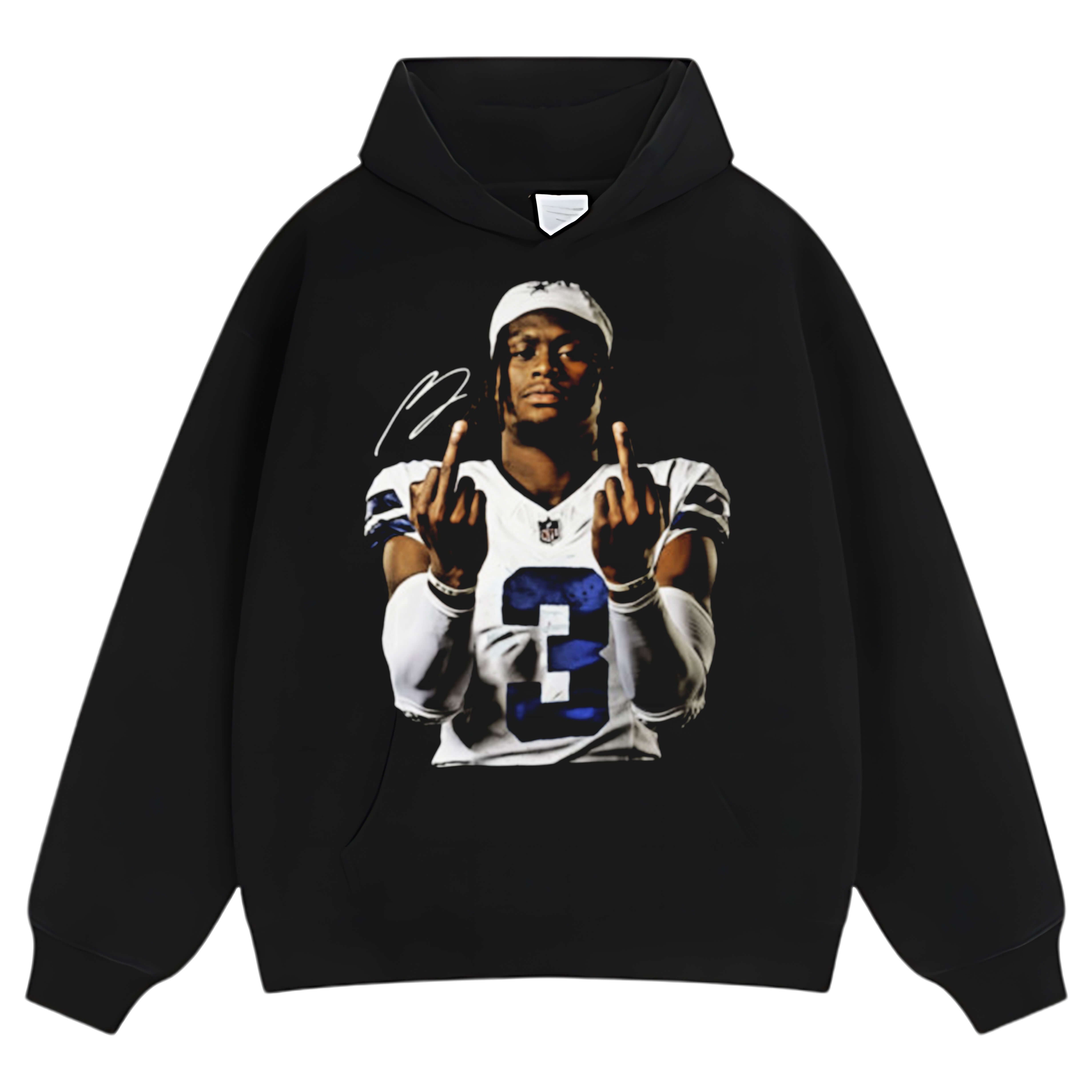 GEORGE PICKENS MIDDLE FINGER VINTAGE  TEE & LS & HOODIE