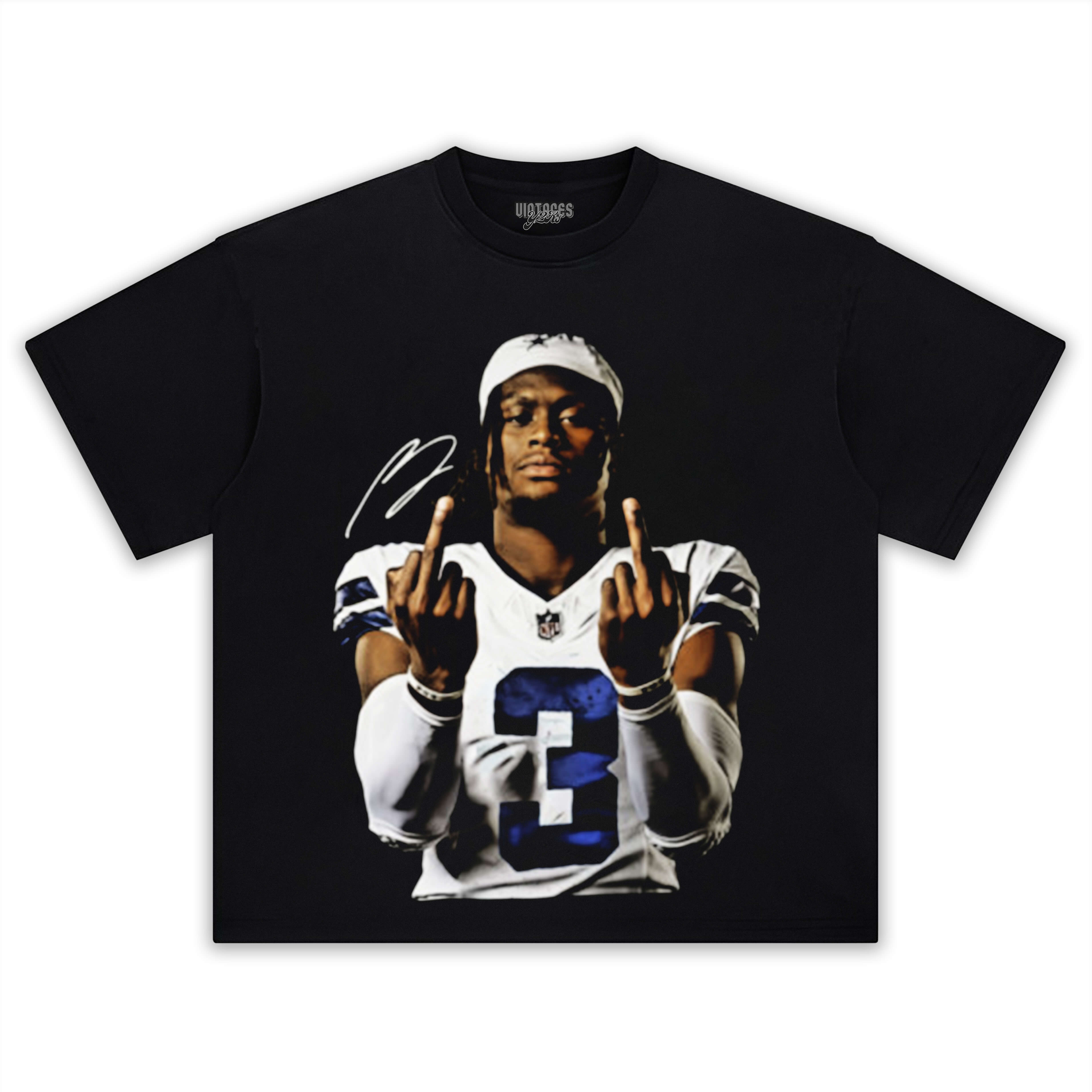 GEORGE PICKENS MIDDLE FINGER VINTAGE  TEE & LS & HOODIE