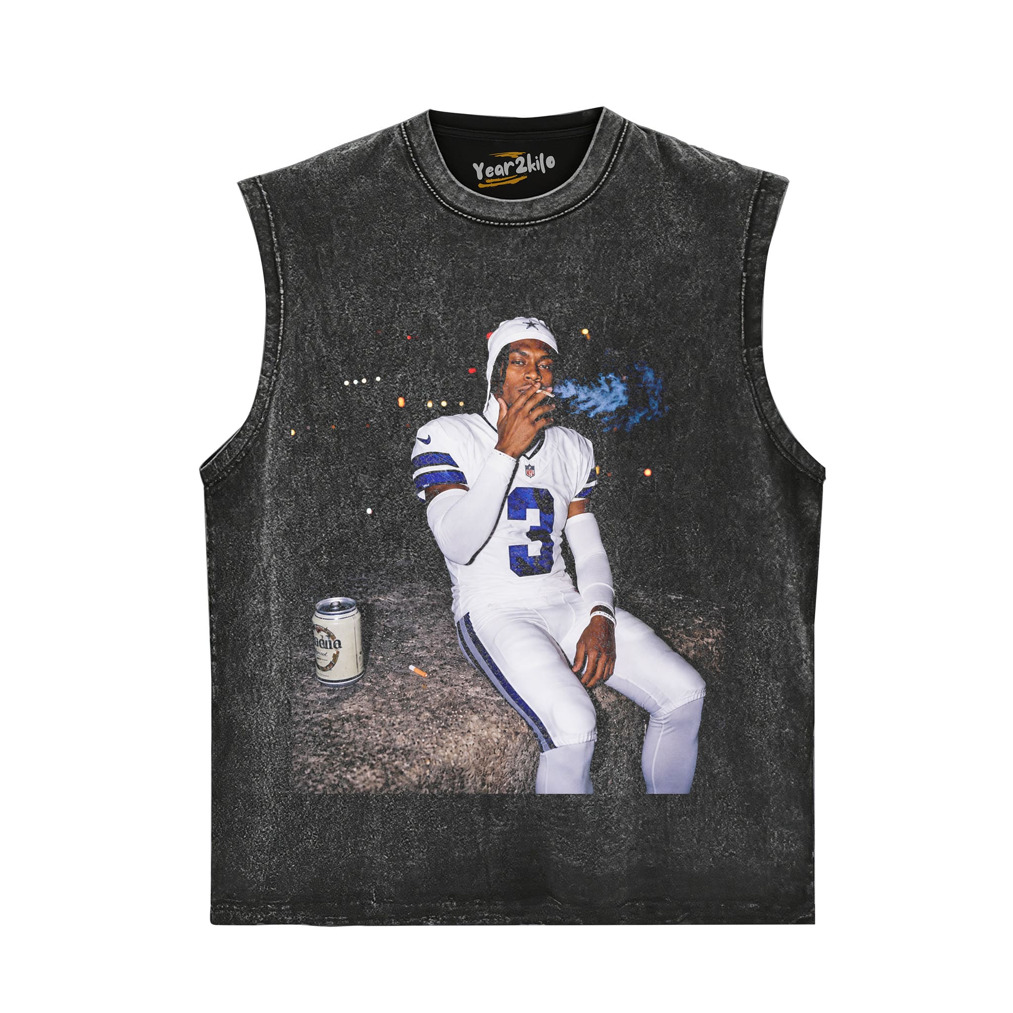 GEORGE PICKENS MIDDLE FINGER VINTAGE V2 TANK TOP & TEE & LONG SLEEVE & LAYERED LS & HOODIE