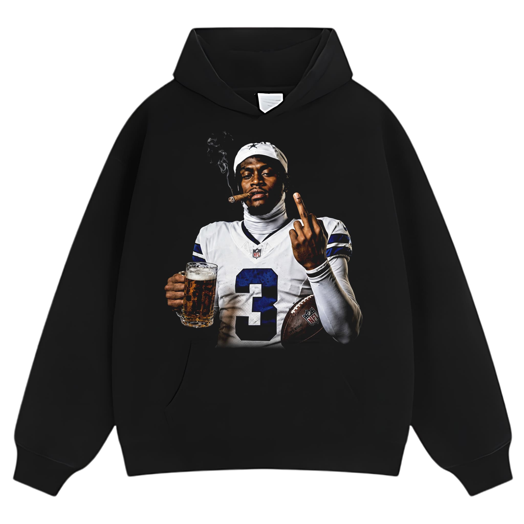 GEORGE PICKENS MIDDLE FINGER VINTAGE V3 TANK TOP & TEE & LONG SLEEVE & LAYERED LS & HOODIE