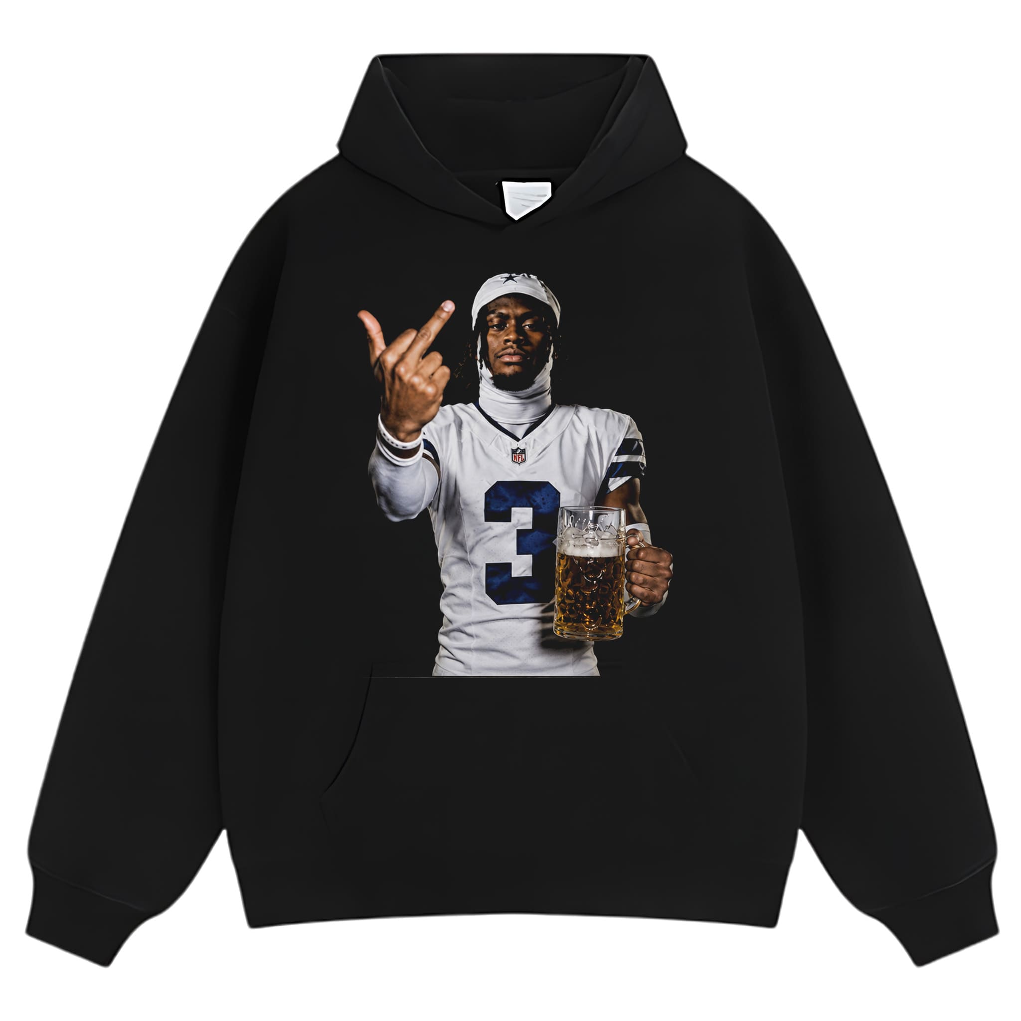 GEORGE PICKENS MIDDLE FINGER VINTAGE V4 TANK TOP & TEE & LONG SLEEVE & LAYERED LS & HOODIE