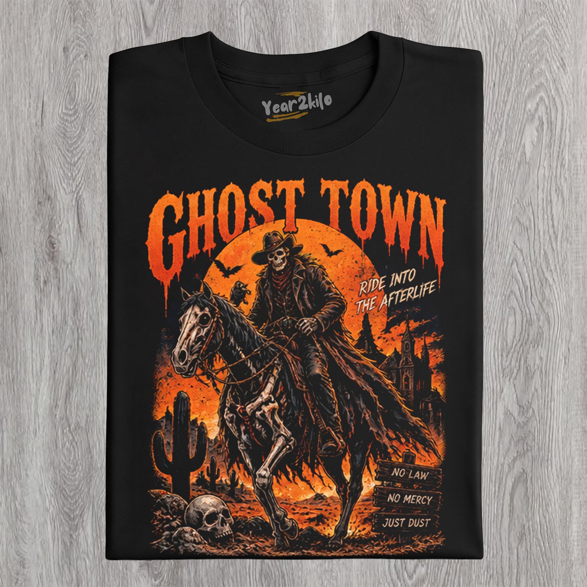GHOST TOWN HALLOWEEN TANK TOP & TEE & LONG SLEEVE & LAYERED LS & HOODIE