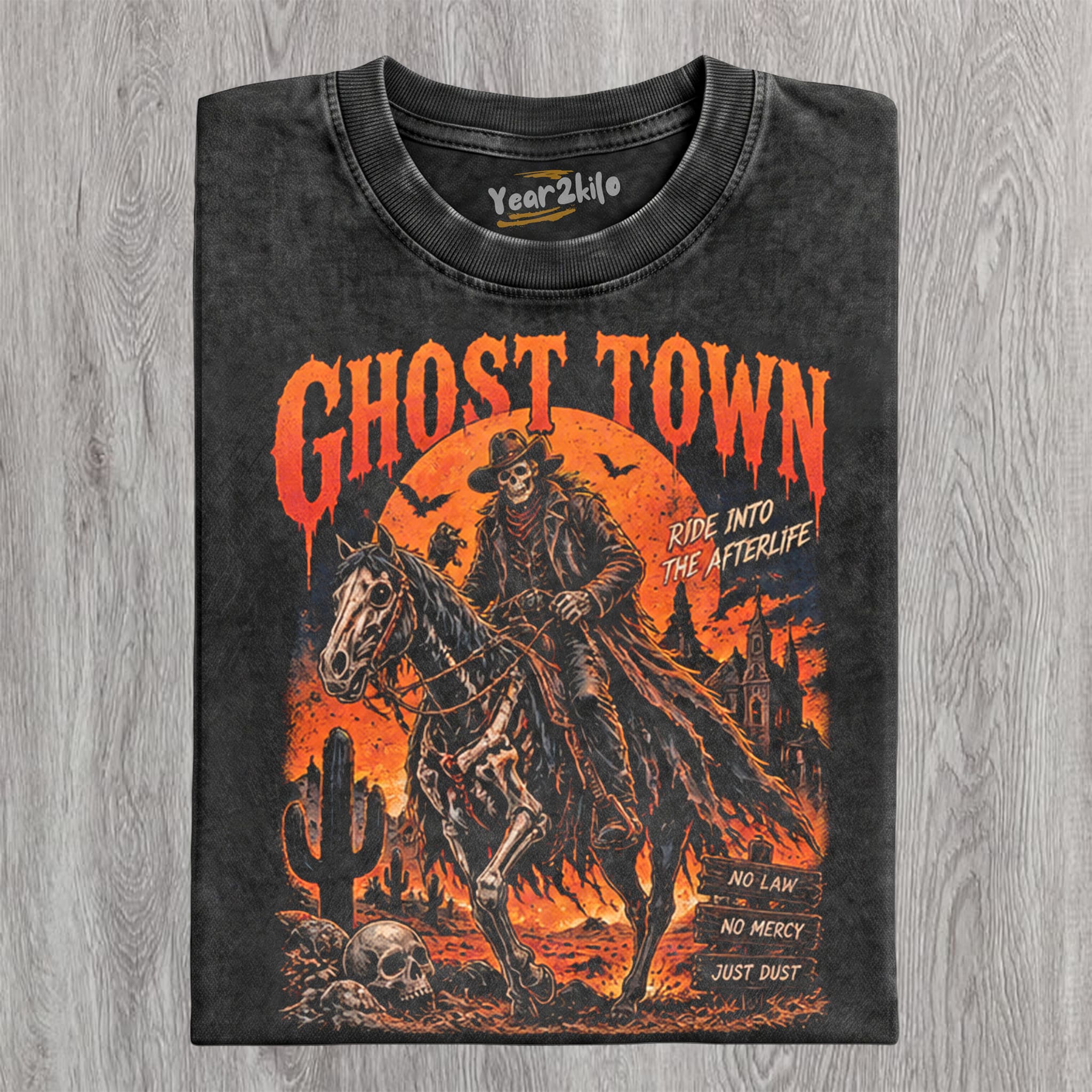 GHOST TOWN HALLOWEEN TANK TOP & TEE & LONG SLEEVE & LAYERED LS & HOODIE